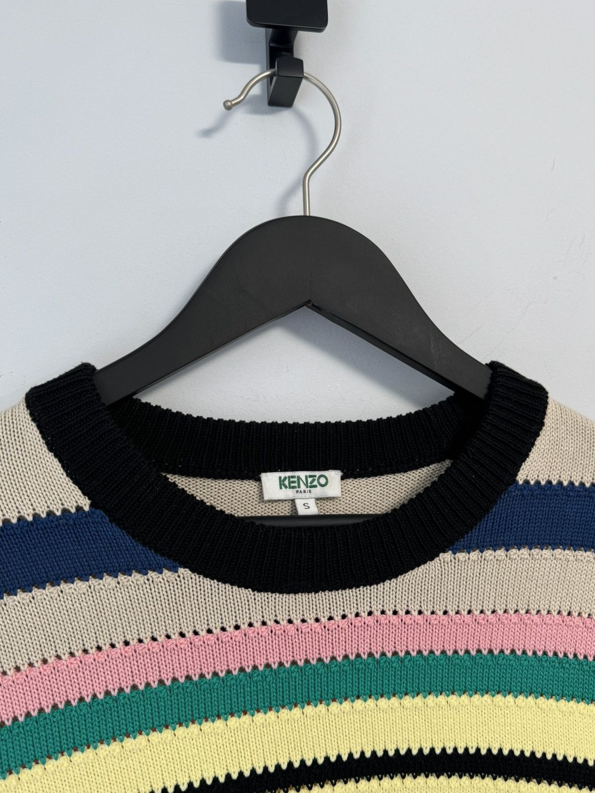 Kenzo Kenzo Vintage sweatshirt knitted Y2K style Size S / US 4 / IT 40 - 5 Thumbnail