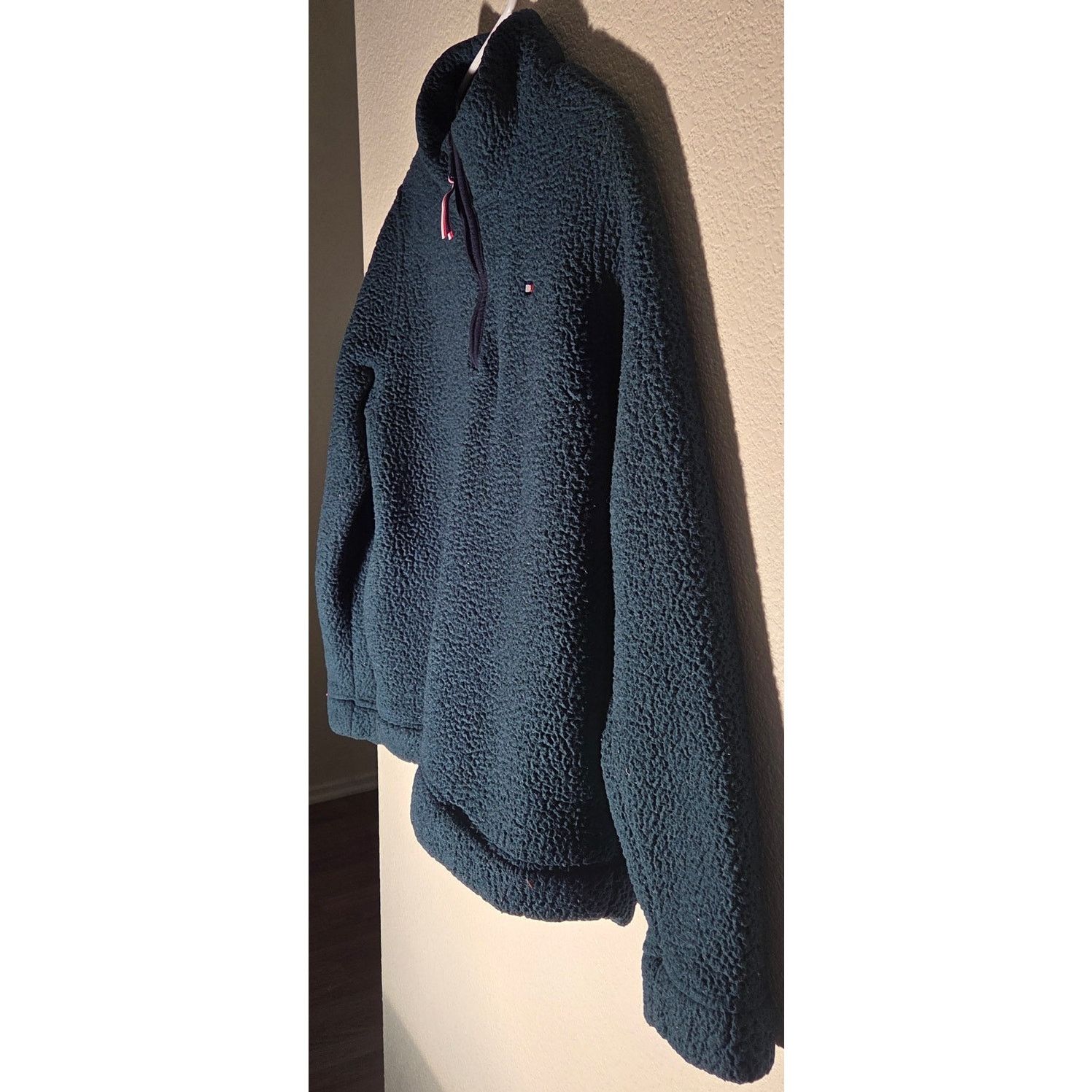 Tommy Hilfiger Tommy Hilfiger Green Fleece Quarter Zip - Women's Large Size L / US 10 / IT 46 - 5 Thumbnail