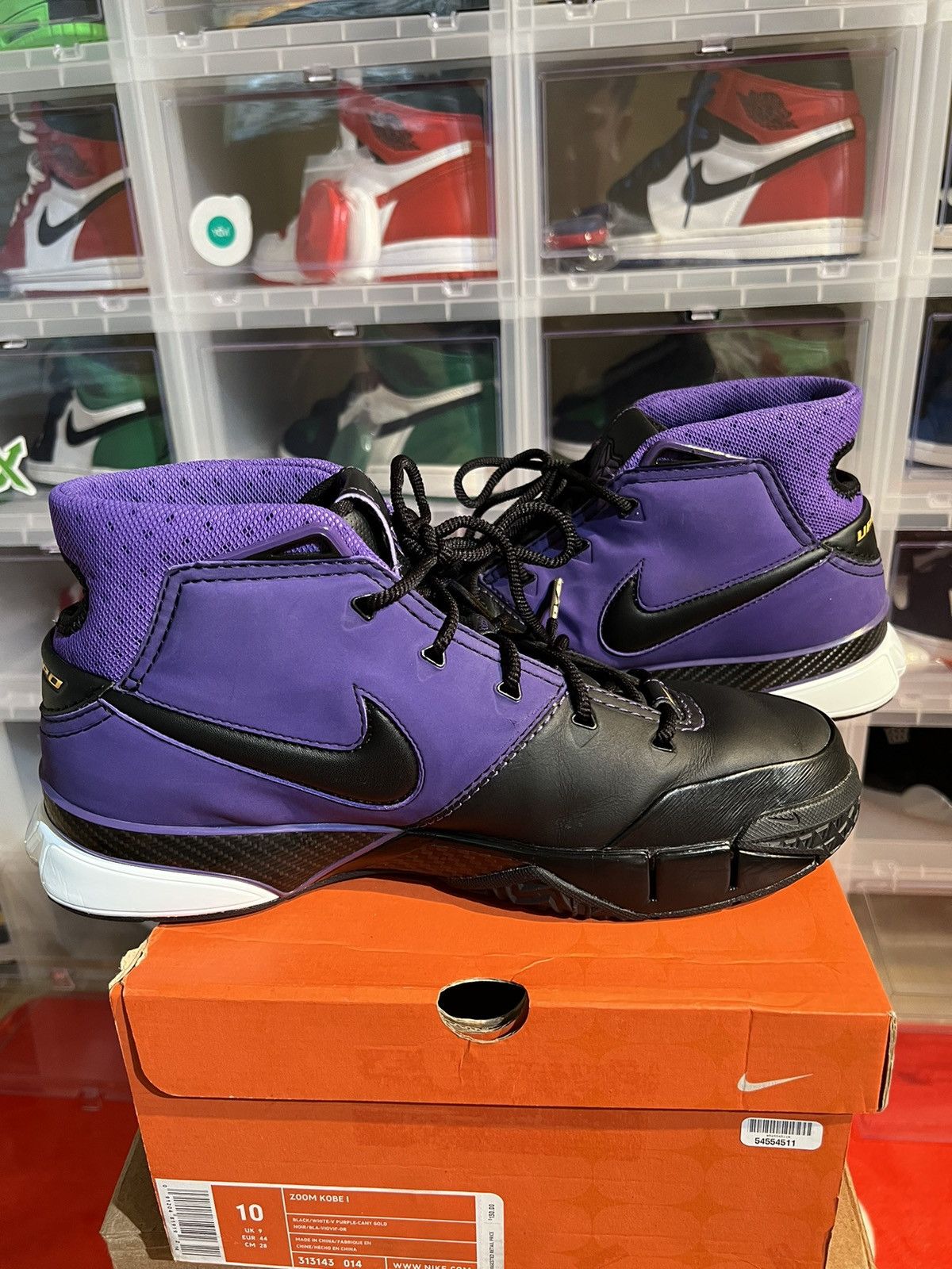 Nike Nike Zoom Kobe 1 OG ‘Black Out’ 2006 Size US 10 / EU 43 - 2 Thumbnail