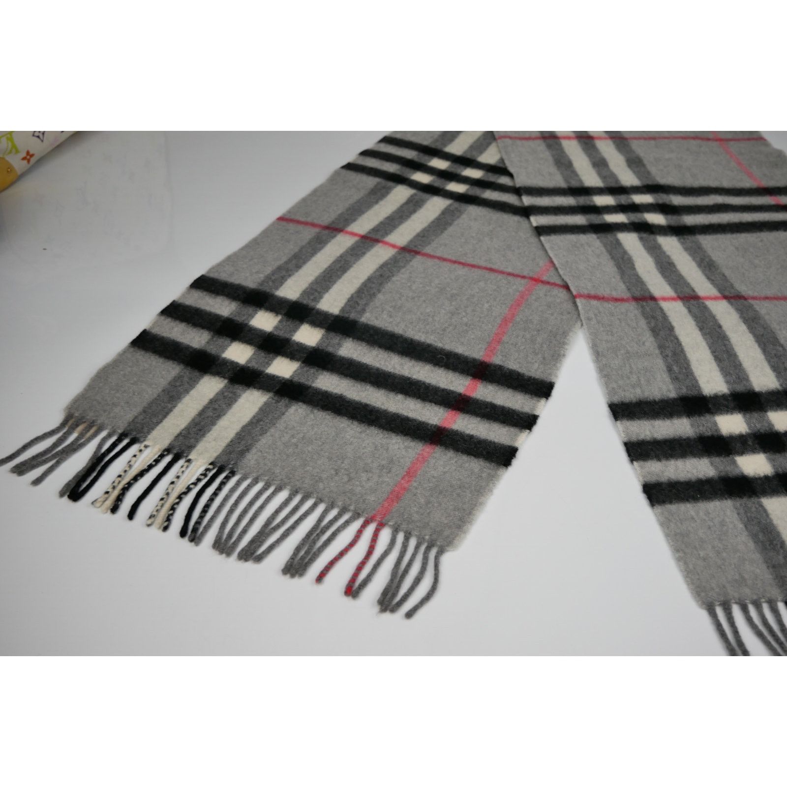 Burberry Giant Check Mens Scarf Size ONE SIZE - 4 Thumbnail