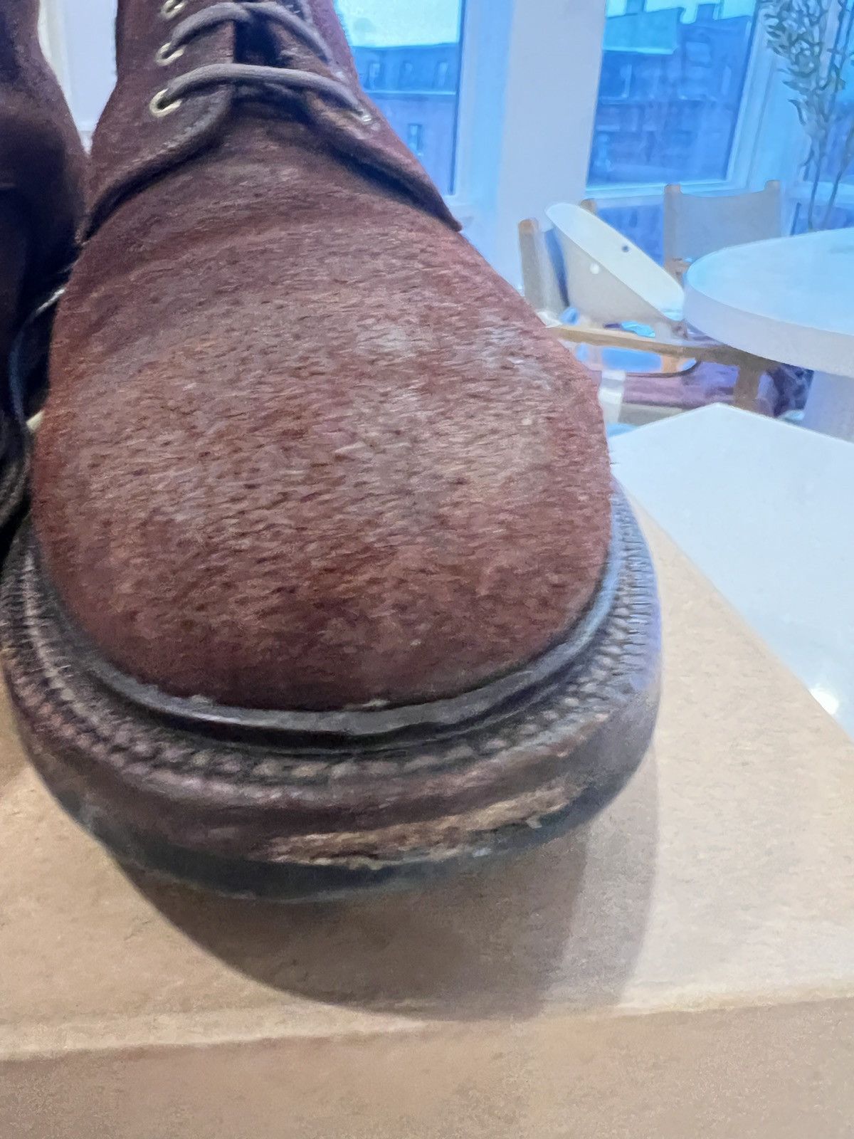 Grant Stone Grant Stone Edward Boot Dark Oak Roughout 11.5E Size US 11.5 / EU 44-45 - 8 Thumbnail