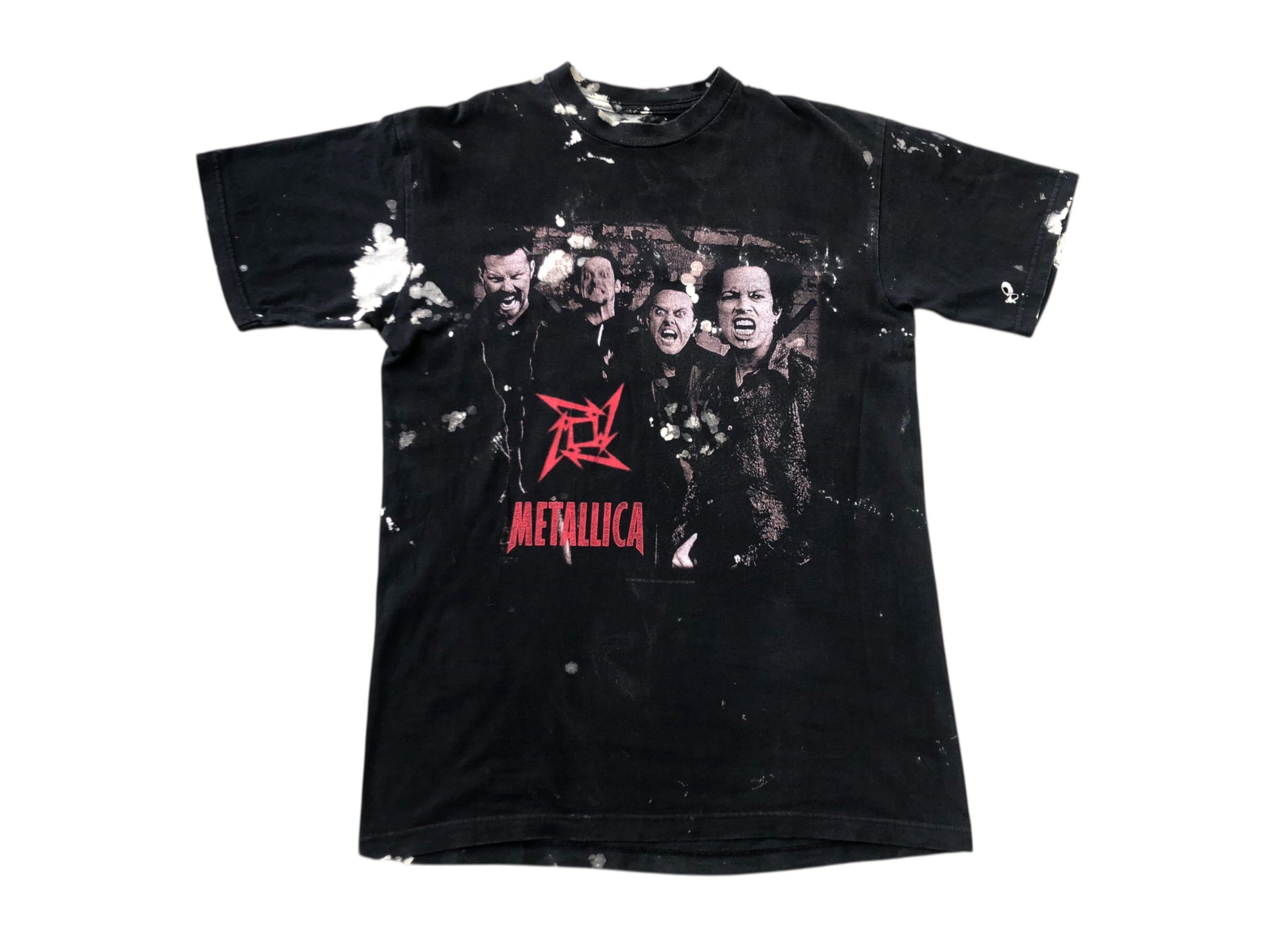 Band Tees 🔥Vintage 96' METALLICA Acid Wash Band T-Shirt Load Tour Size US XL / EU 56 / 4 - 1 Thumbnail