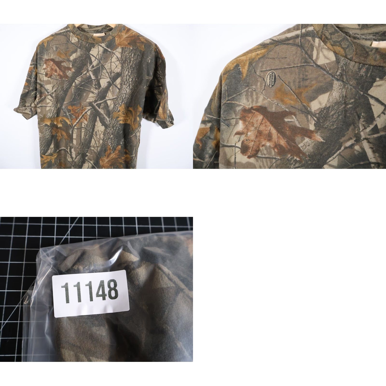 Realtree Pella T-Shirt Men 2XL Camouflage RealTree Brown 100% Cotton Vintage VTG Nature Outdoor Short Sleeve Crew Neck Mens Size US XXL / EU 58 / 5 - 8 Thumbnail
