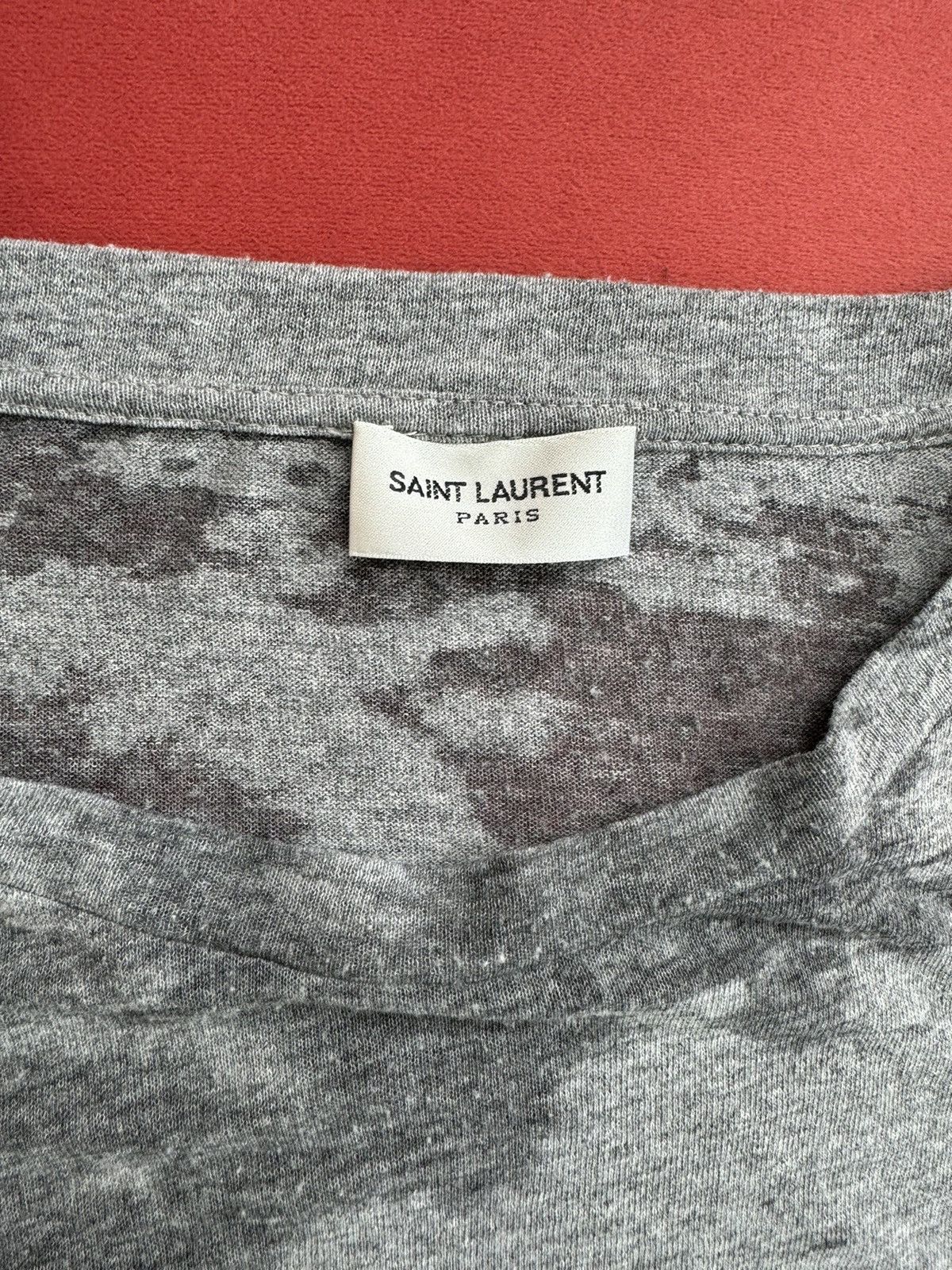 New Saint Laurent Devore t-shirt, size M