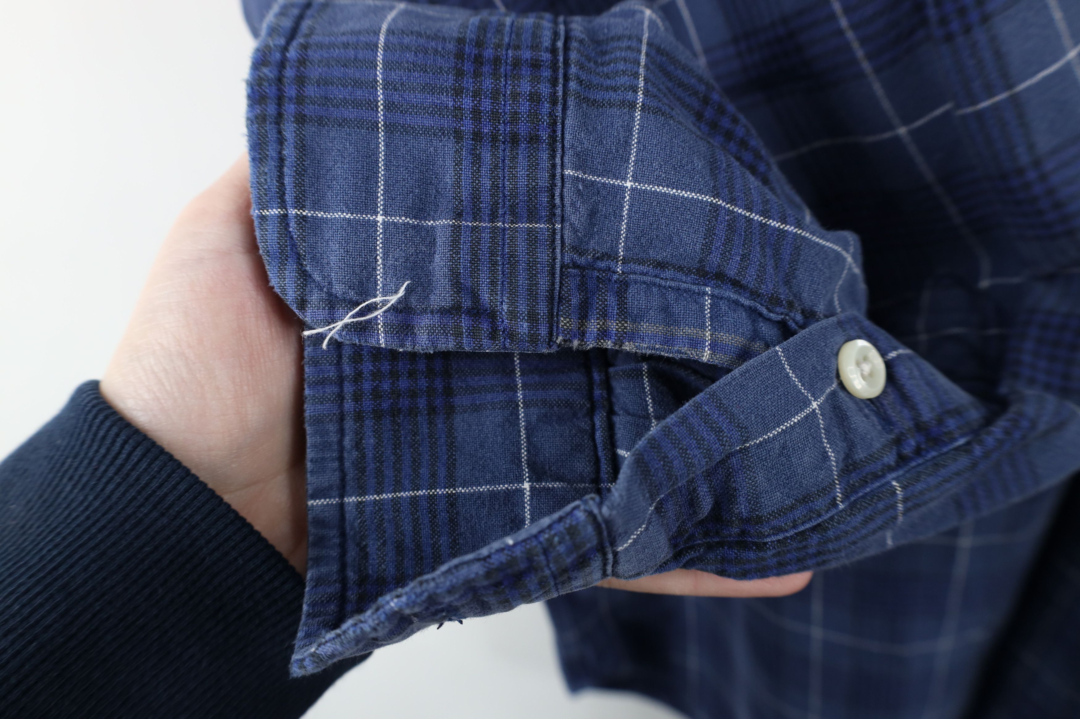 Ralph Lauren × Vintage Vintage 90s Ralph Lauren Heavyweight Collared Button Shirt Size US M / EU 48-50 / 2 - 5 Thumbnail