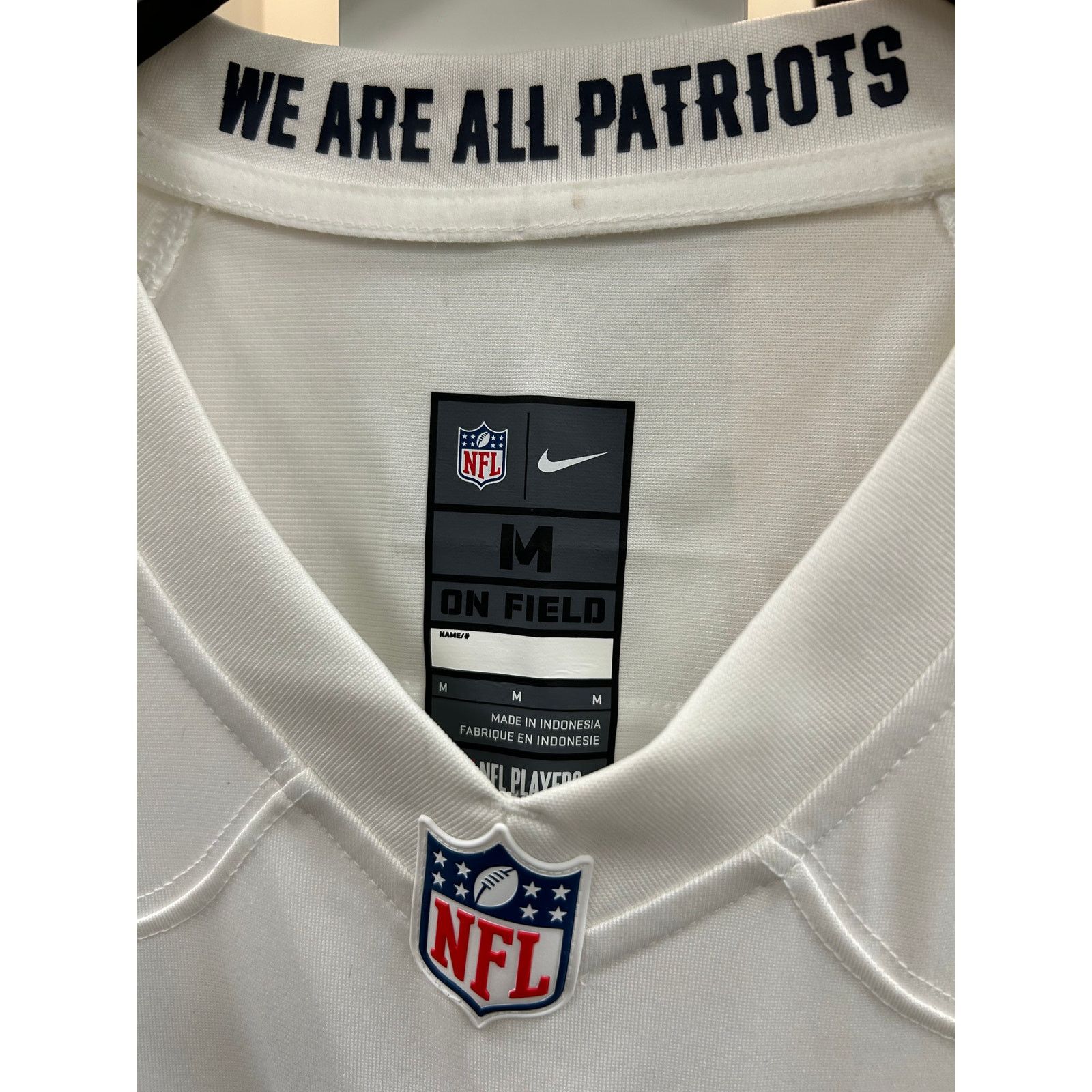 Nike New England Patriots white away jersey Mac Jones M medium Size US M / EU 48-50 / 2 - 3 Thumbnail