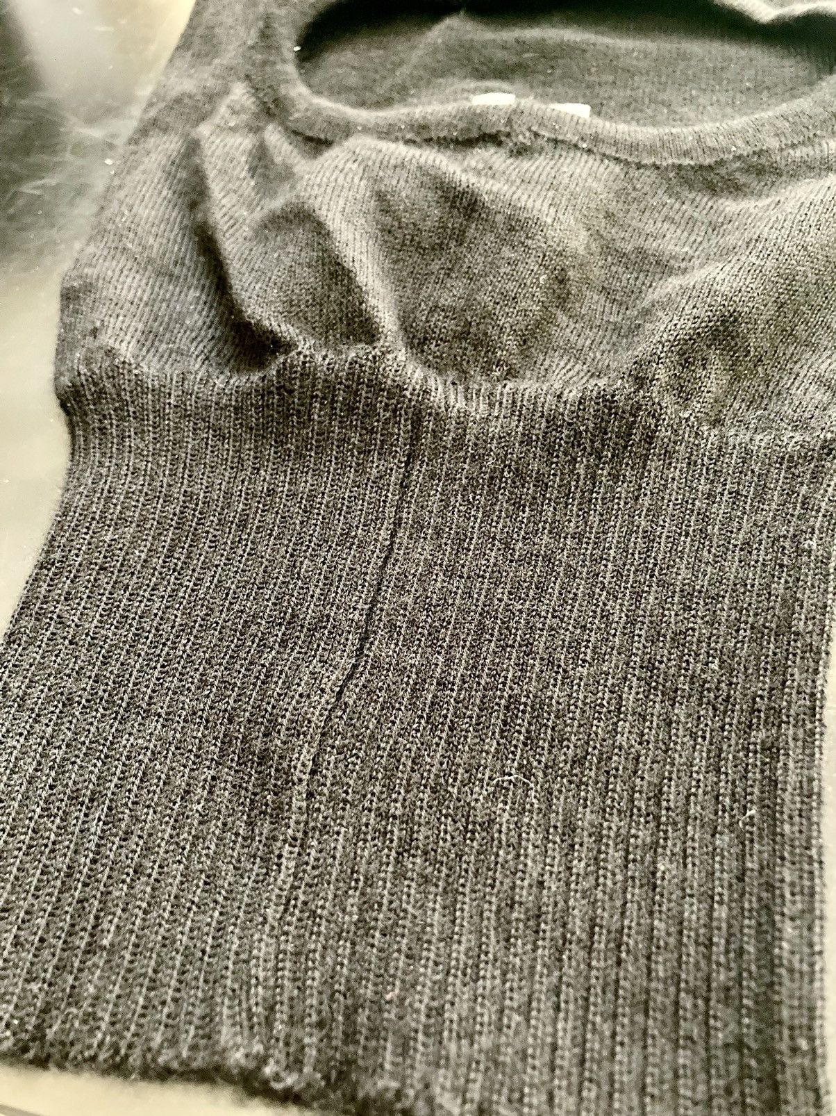 Rick Owens F/W 22 "STROBE" Cashmere Skull Balaclava Hat Rick Owens Size ONE SIZE - 6 Thumbnail