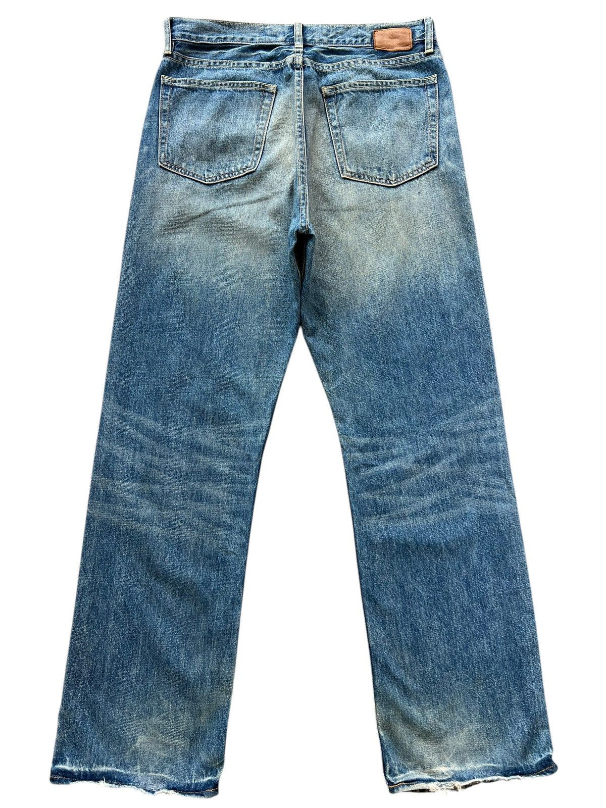Gap Vintage Gap Wide Baggy Denim Jeans 35x32.5 Size US 35 - 3 Thumbnail