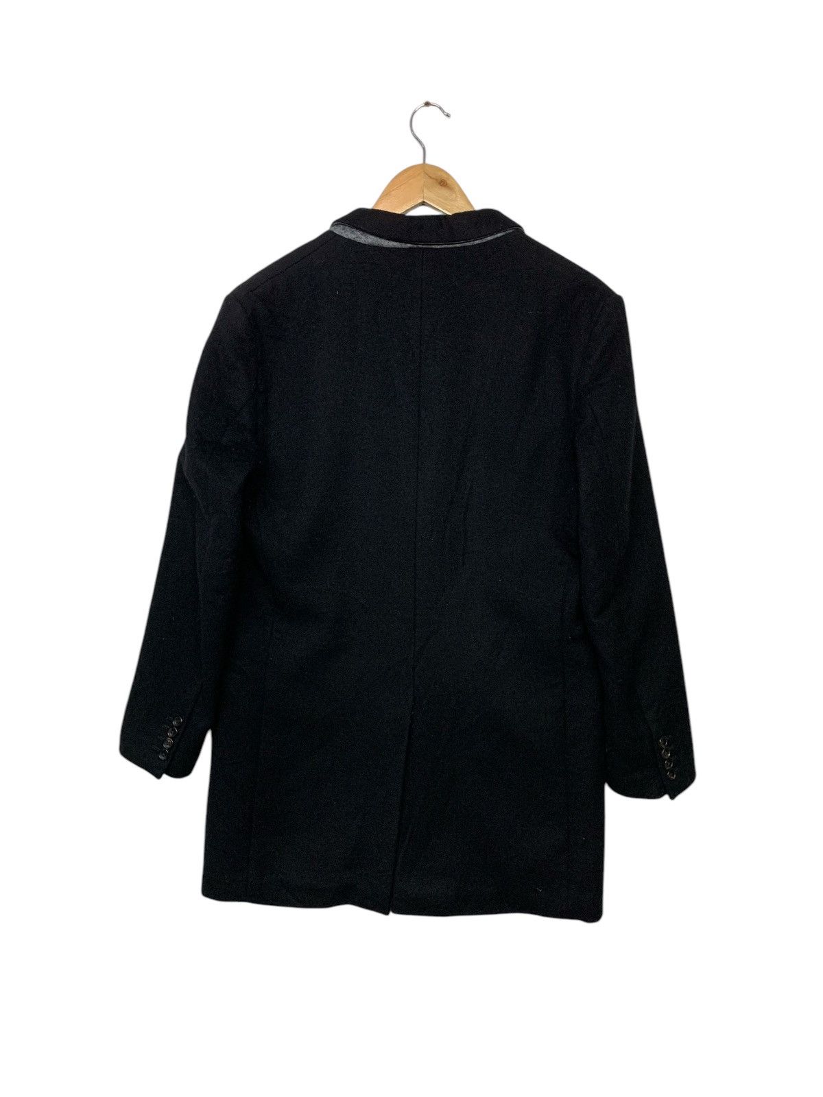 Designer × Japanese Brand × monkey time Monkey Time Wool Long Jacket Button Ups Size US L / EU 52-54 / 3 - 4 Thumbnail