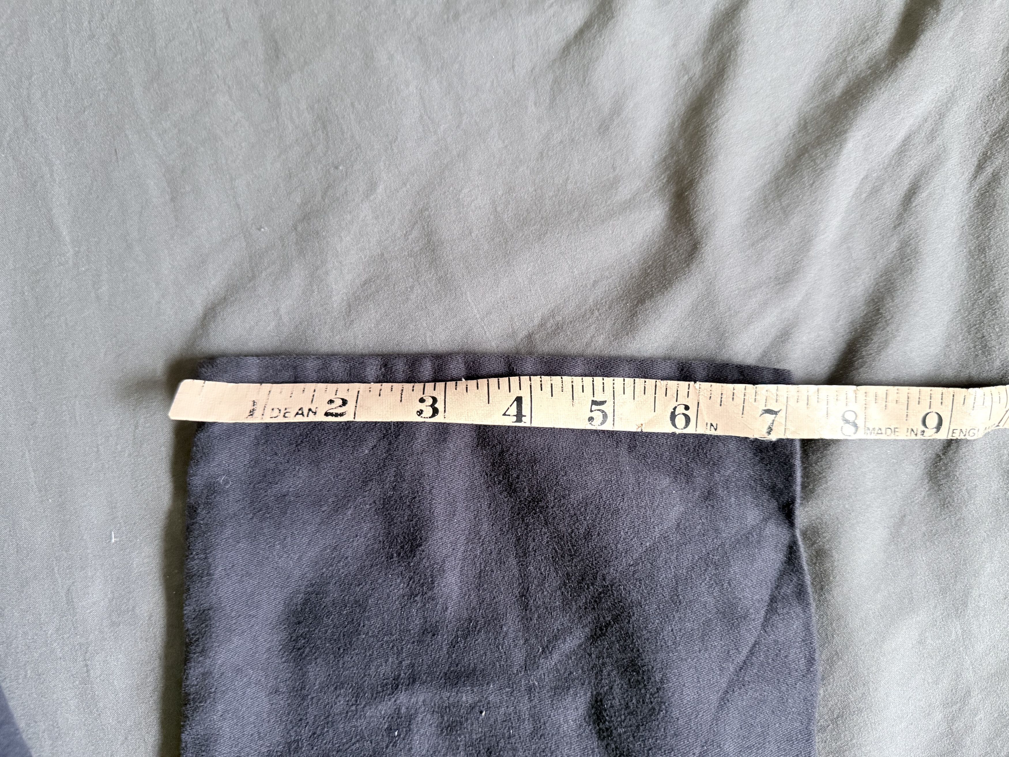 Todd Snyder Slim Fit 5-Pocket Italian Moleskin Pant in Navy 32x30 Size US 32 / EU 48 - 4 Thumbnail