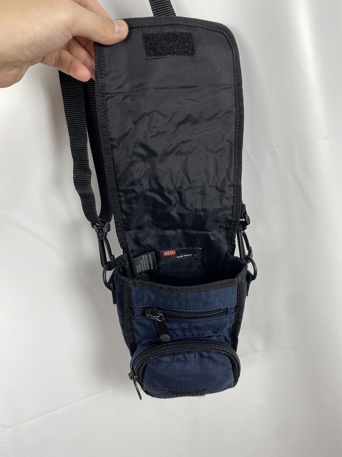 Diesel Vintage Diesel 00s Nylon Messenger Mini Bag Size ONE SIZE - 10 Thumbnail