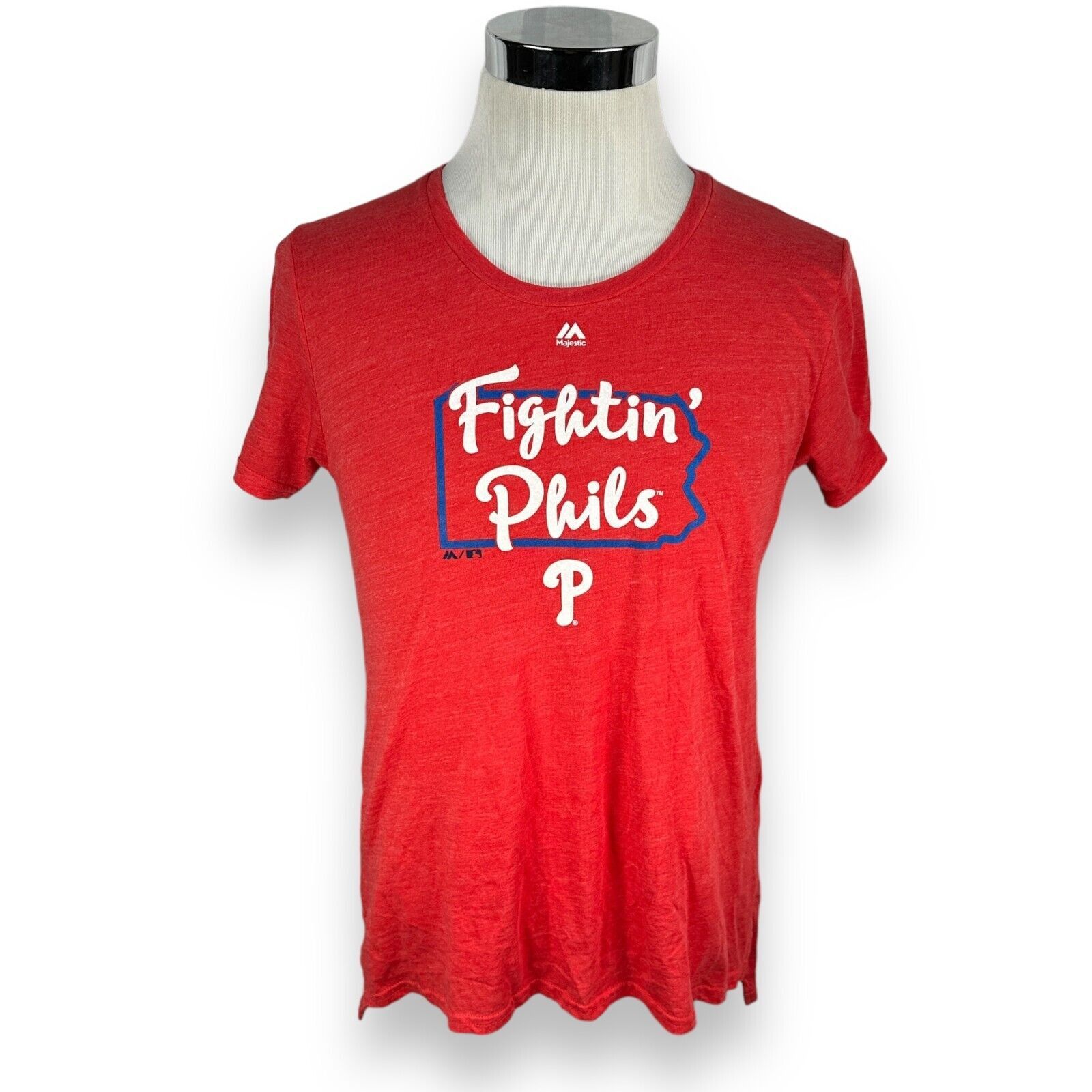 Majestic Majestic Philadelphia Phillies Fightin Phils Men's M MLB Tee Size US M / EU 48-50 / 2 - 1 Thumbnail