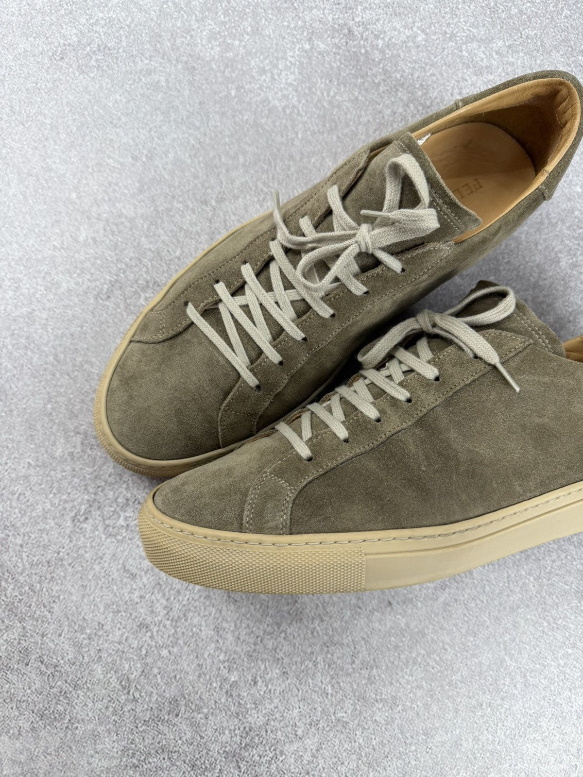 Vintage Pelikamo Suede Sneakers Men’s Casual Low Top Shoes Size 43 Size US 10 / EU 43 - 2 Thumbnail