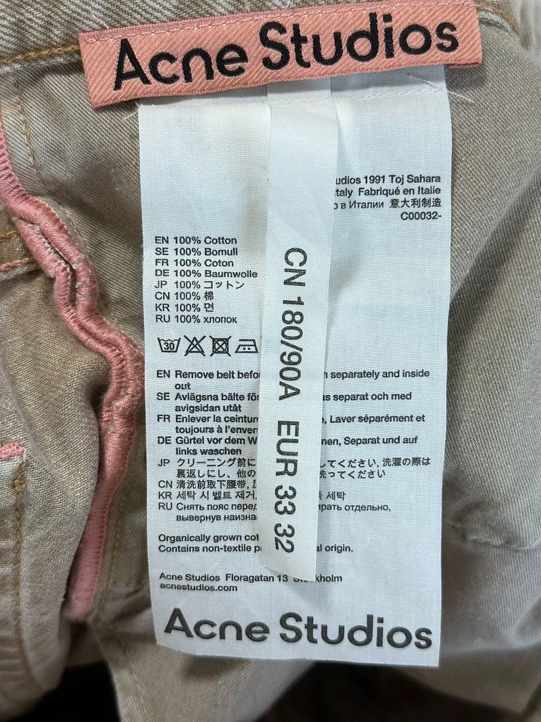 Acne Studios Acne Studios Real washed and aged gray-brown jeans Size US 32 / EU 48 - 3 Thumbnail