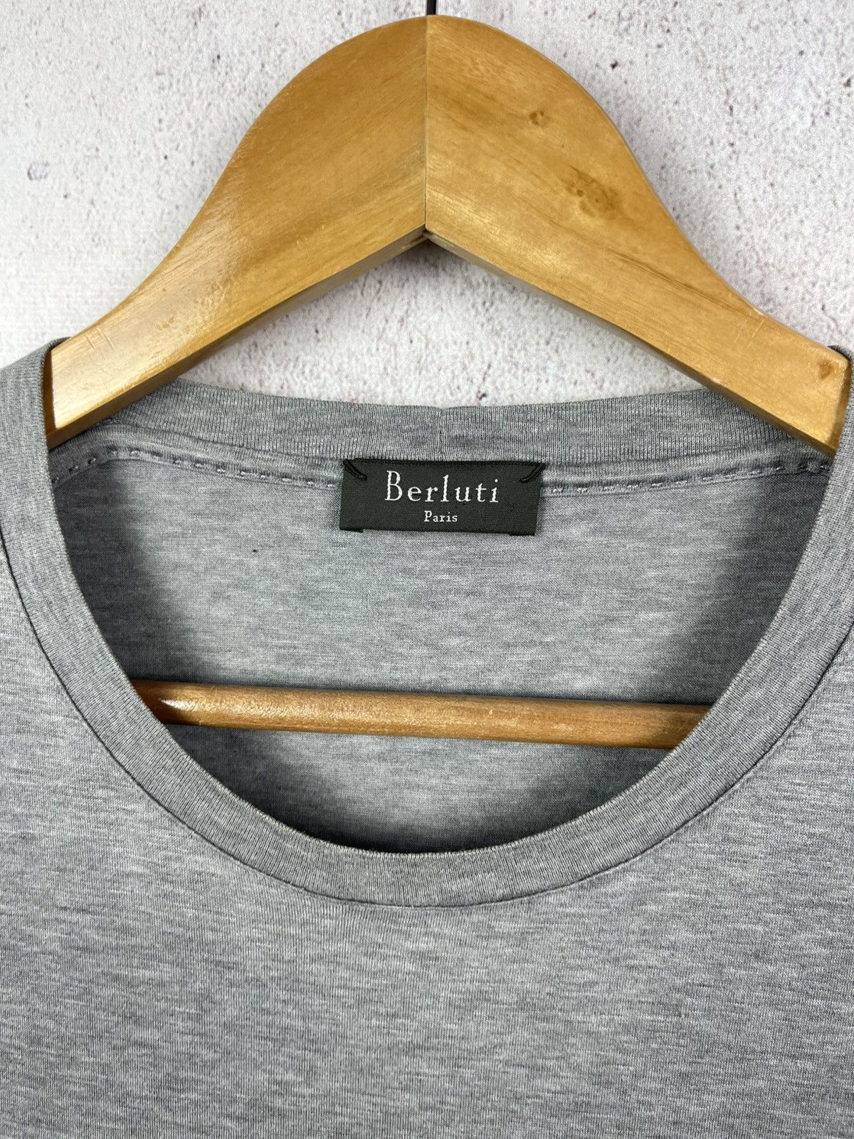 Berluti Berluti Paris Luxury Classic T-Shirt Rare Made In Italy Size US M / EU 48-50 / 2 - 8 Thumbnail