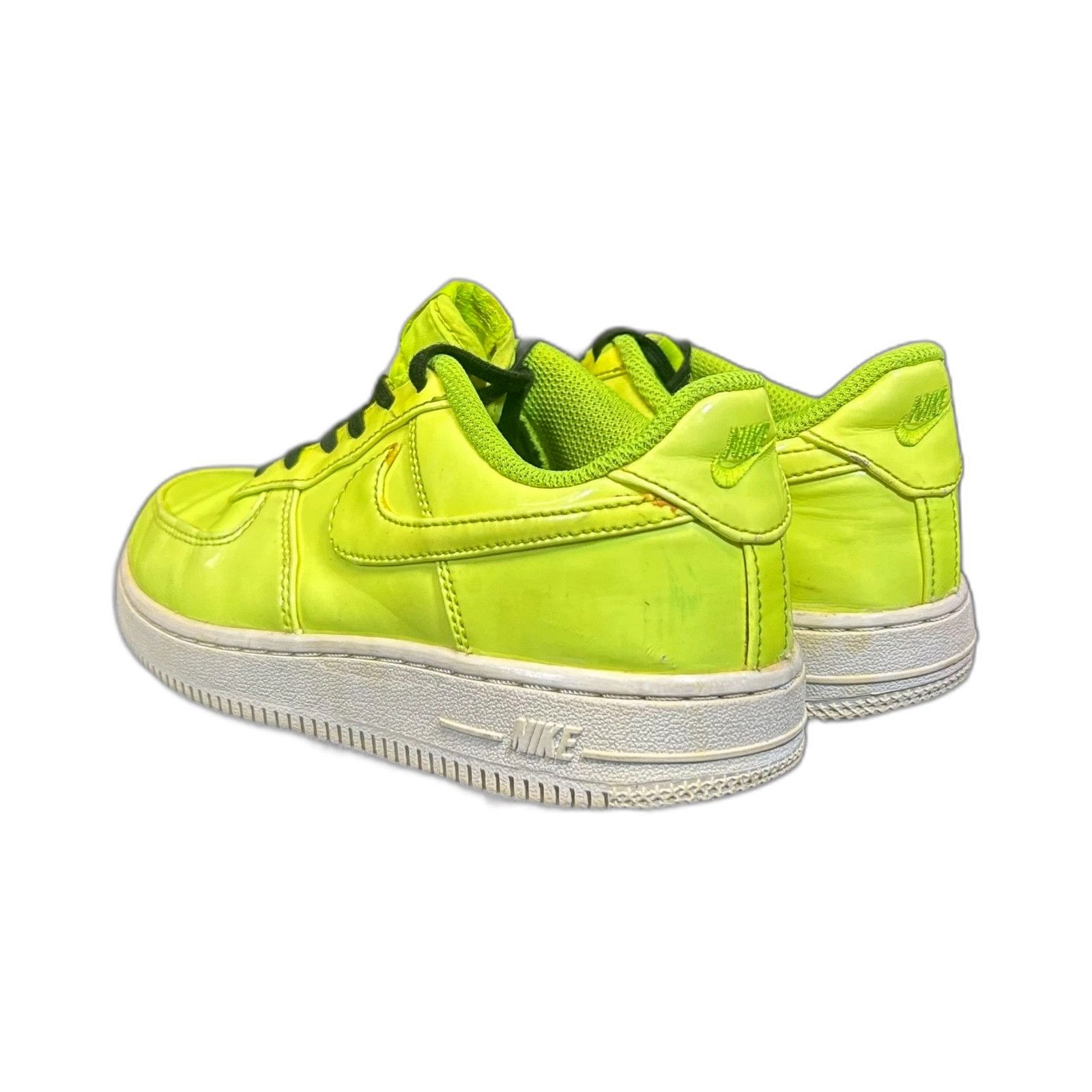 Nike 2018 Nike Air Force I 1 Low LV8 UV Volt PS Preschool AO2287- Size US XXS / EU 40 - 6 Thumbnail