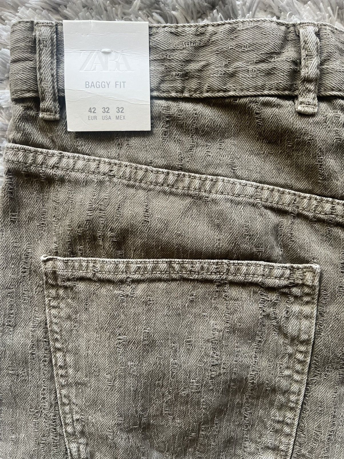 Zara Zara Baggy Fit Washed Jeans Size US 32 / EU 48 - 5 Thumbnail