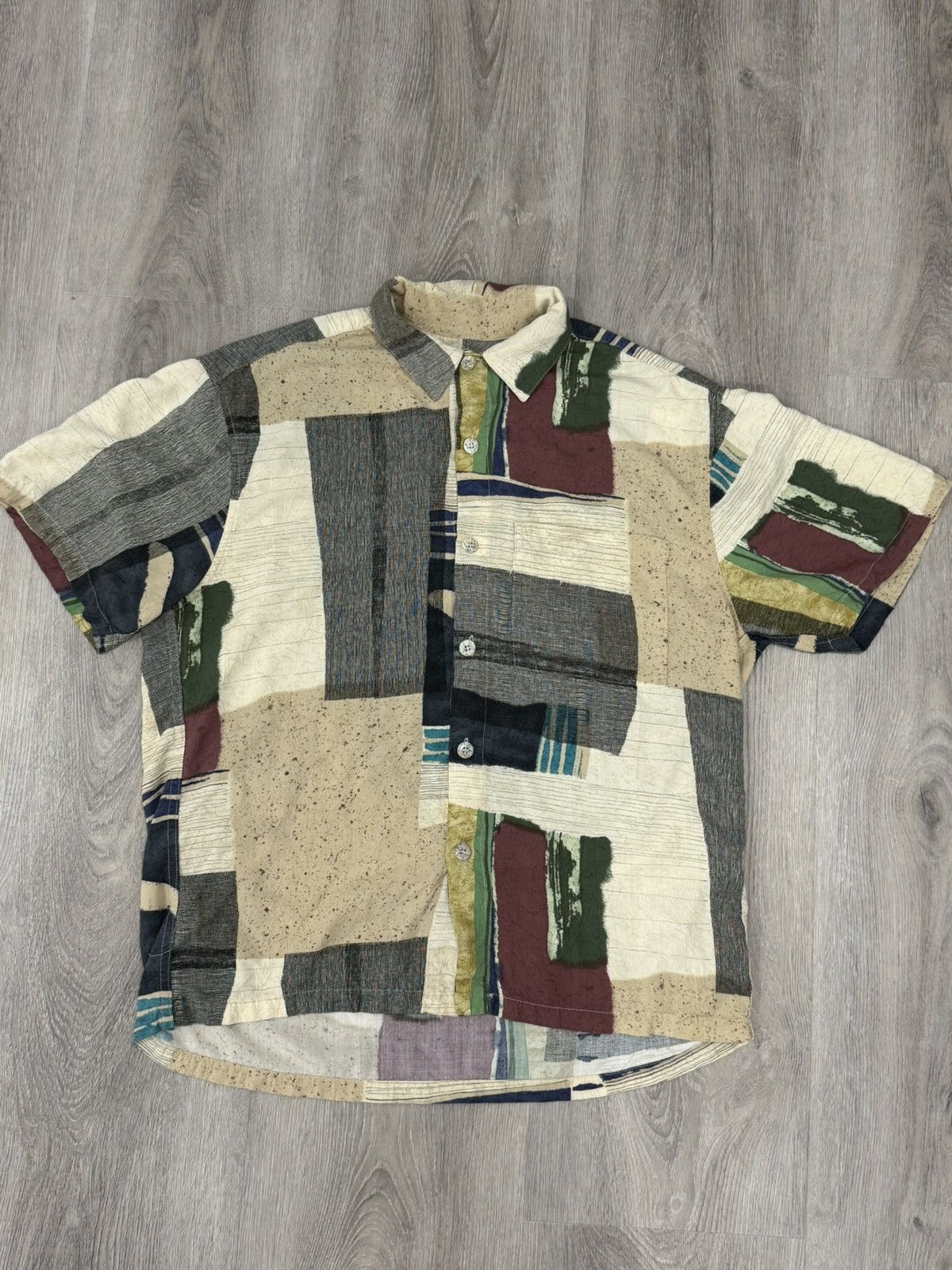 Jams World JamsWorld 100% Spun Crushed Japanese Rayon MultiColored Camp Size US M / EU 48-50 / 2 - 1 Thumbnail