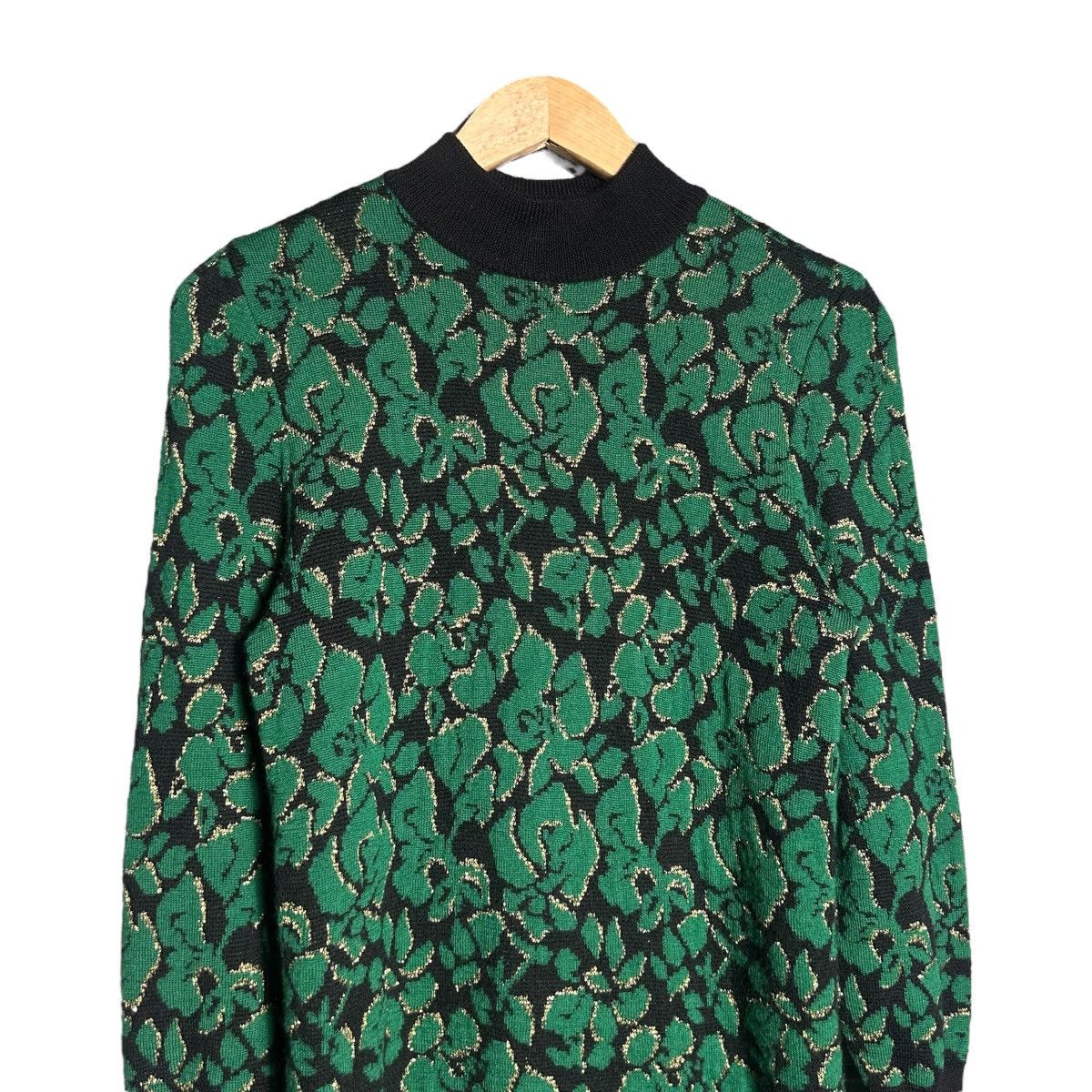 Vintage Vintage Yves Saint Laurent Flowers Monogram Mini Dress Size ONE SIZE - 3 Thumbnail