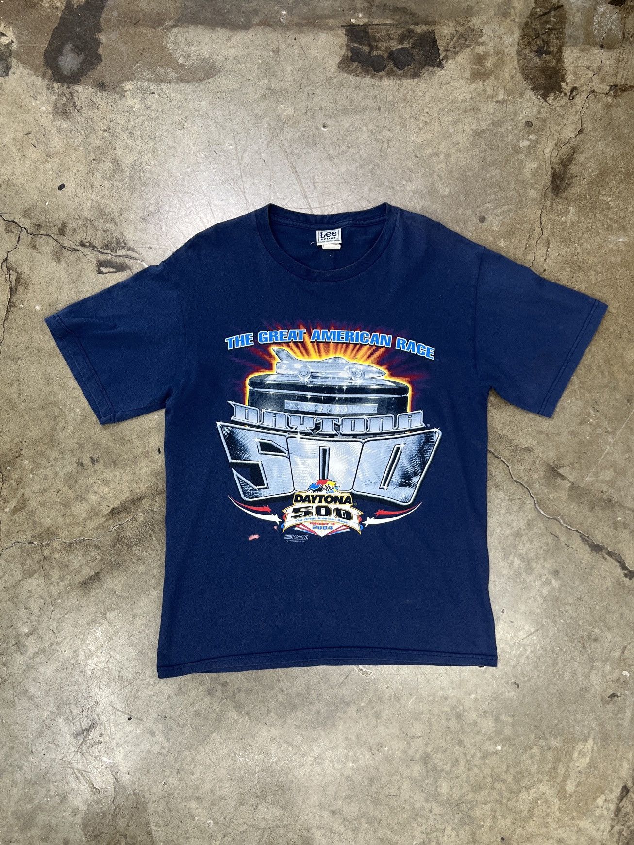 NASCAR Vintage NASCAR Great American Race Daytona 500 Tee Medium Size US M / EU 48-50 / 2 - 2 Thumbnail