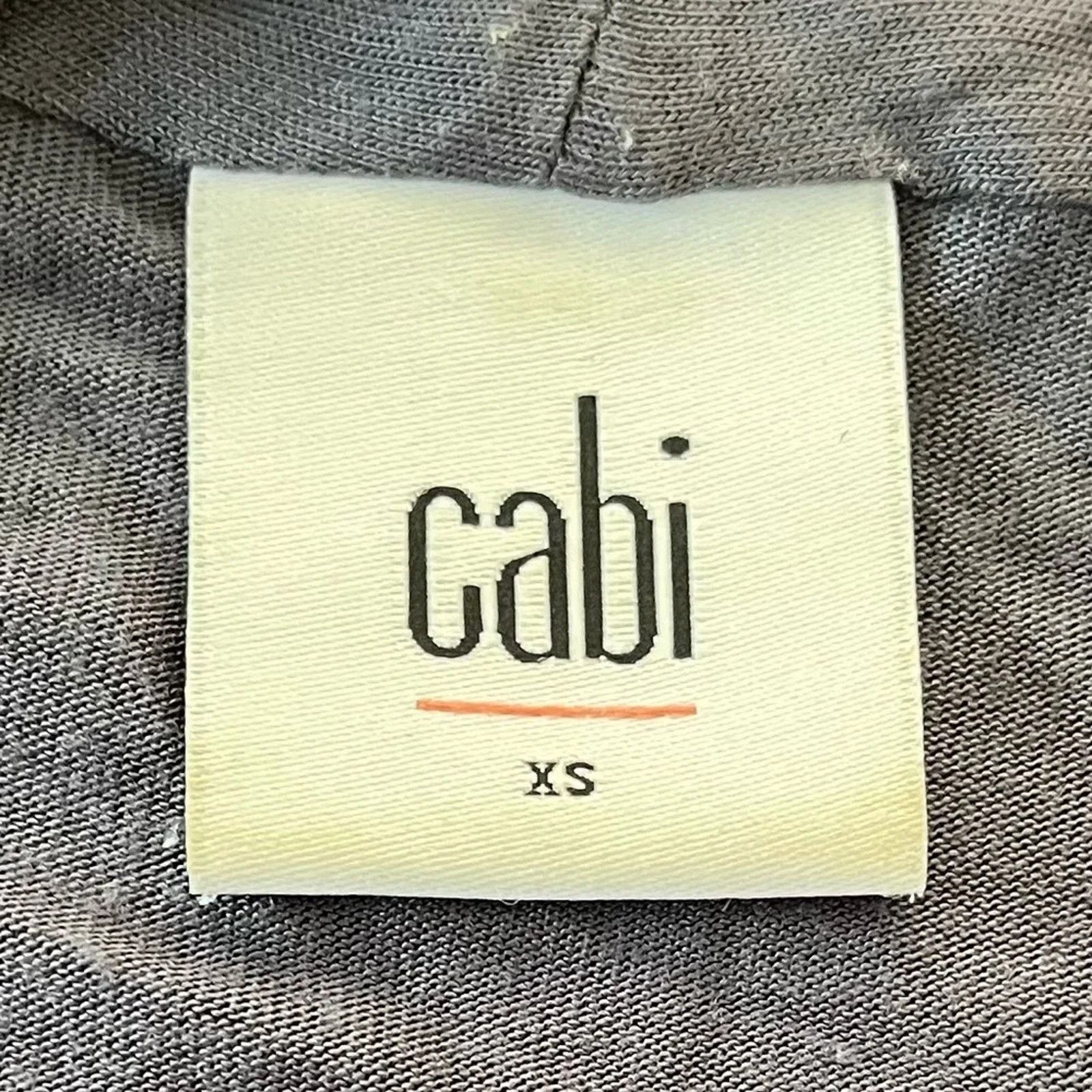 The Unbranded Brand Cabi sleeveless grey top, size XS. Size XS / US 0-2 / IT 36-38 - 3 Thumbnail