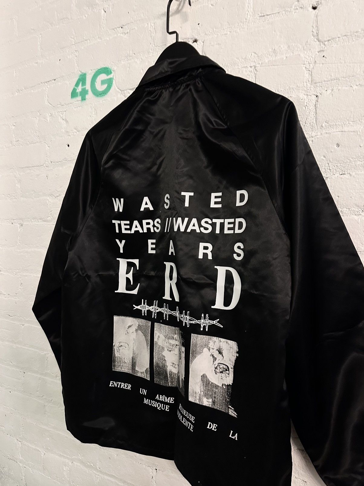 Enfants Riches Deprimes ERD 2020 Campaign LIMITED EDITION 1/10 Wasted Tears Jacket Size US L / EU 52-54 / 3 - 13 Thumbnail
