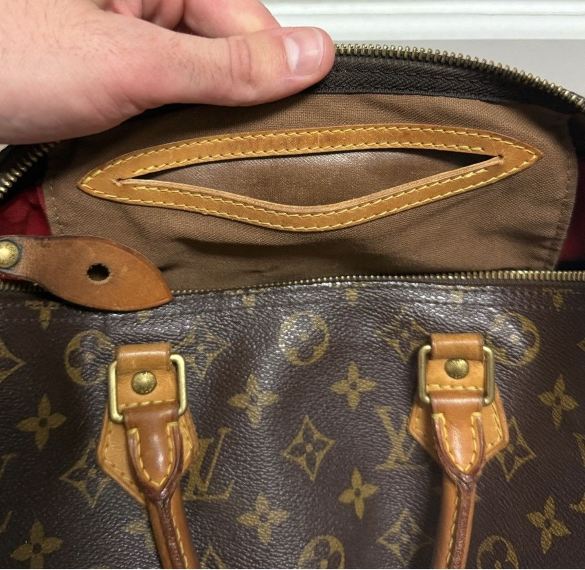 Louis Vuitton Vintage Louis Vuitton Speedy 30 Bag Size ONE SIZE - 6 Thumbnail