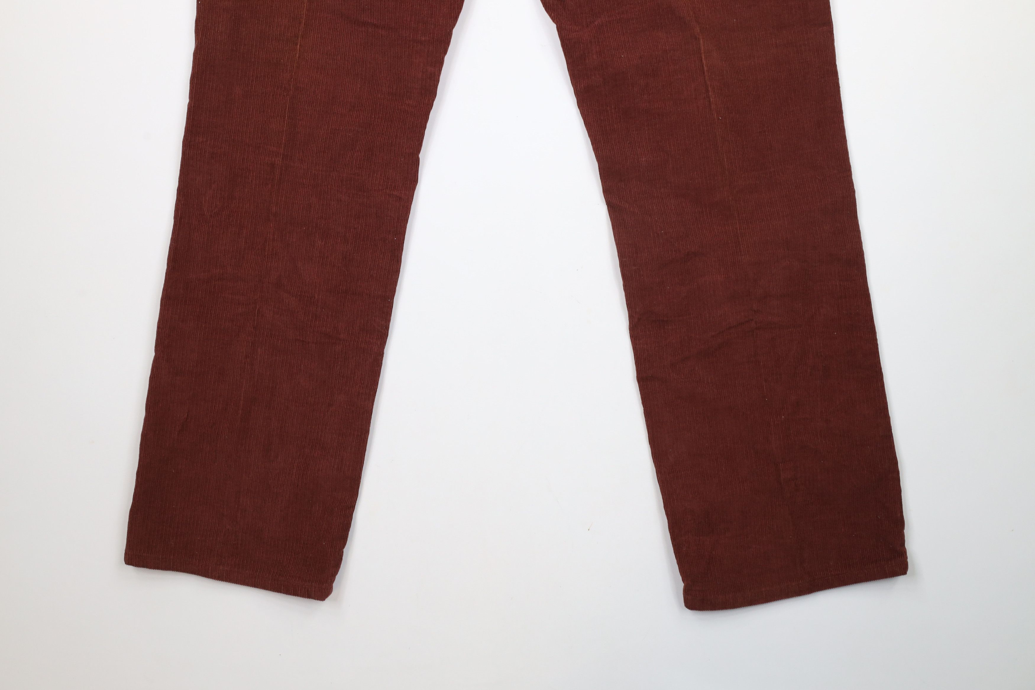 Lee × Vintage Vintage 90s Lee Bootcut Western Corduroy Chino Pants Red USA Size US 38 / EU 54 - 12 Thumbnail