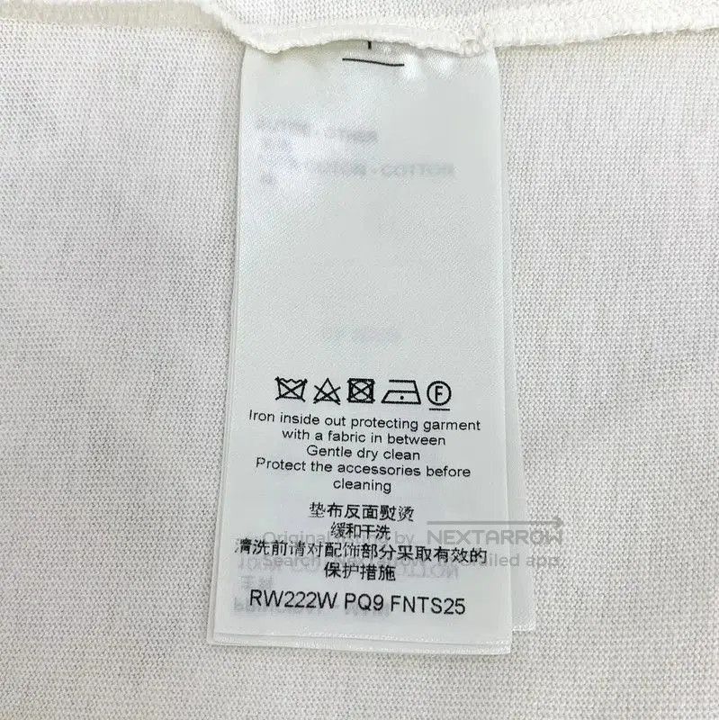 Louis Vuitton Louis Vuitton Women's XL White Cotton T. Size XL / US 12-14 / IT 48-50 - 6 Thumbnail