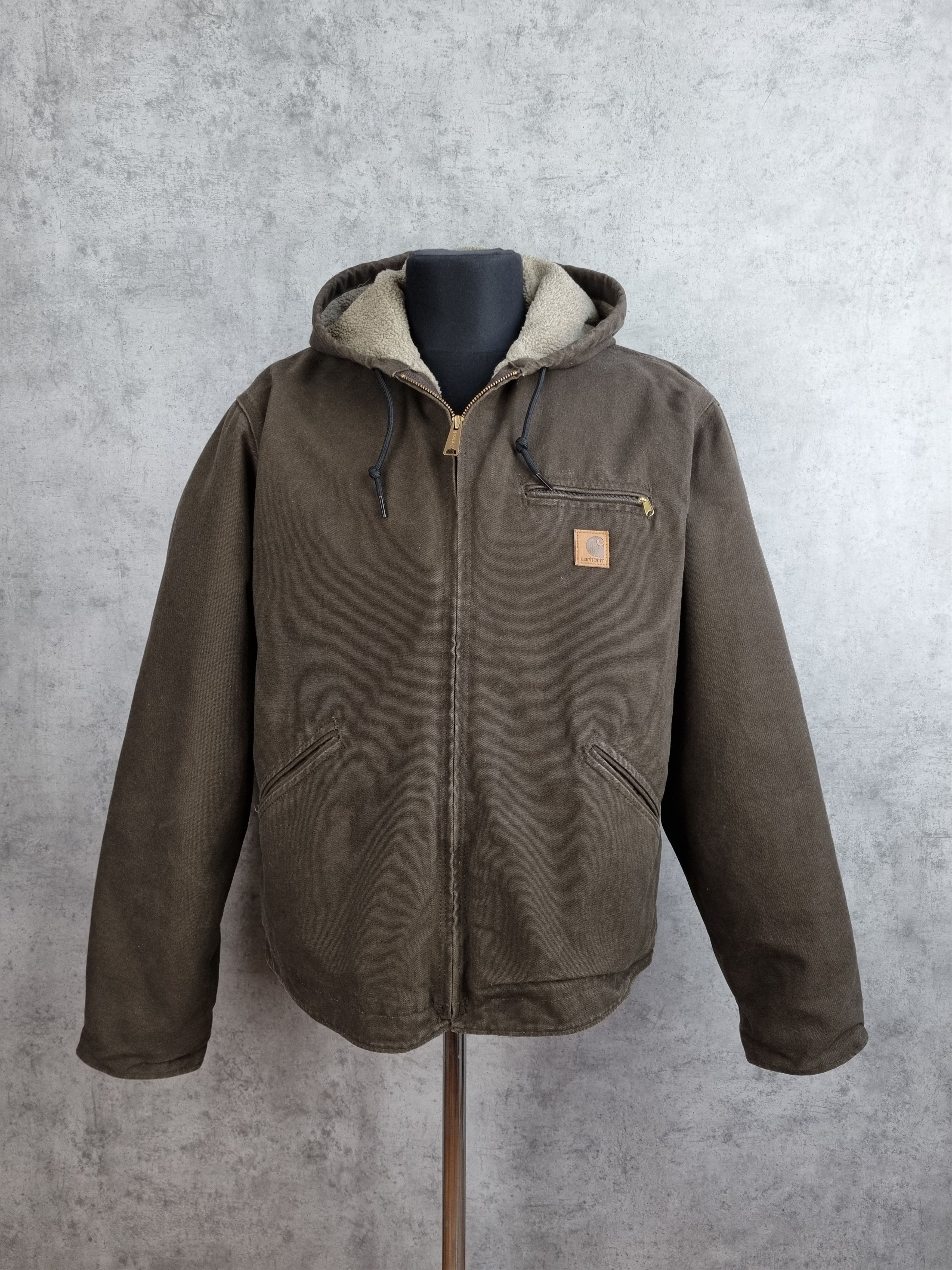 Carhartt Carhartt Deep Pile Hooded Detroit Jacket Size US L / EU 52-54 / 3 - 4 Thumbnail