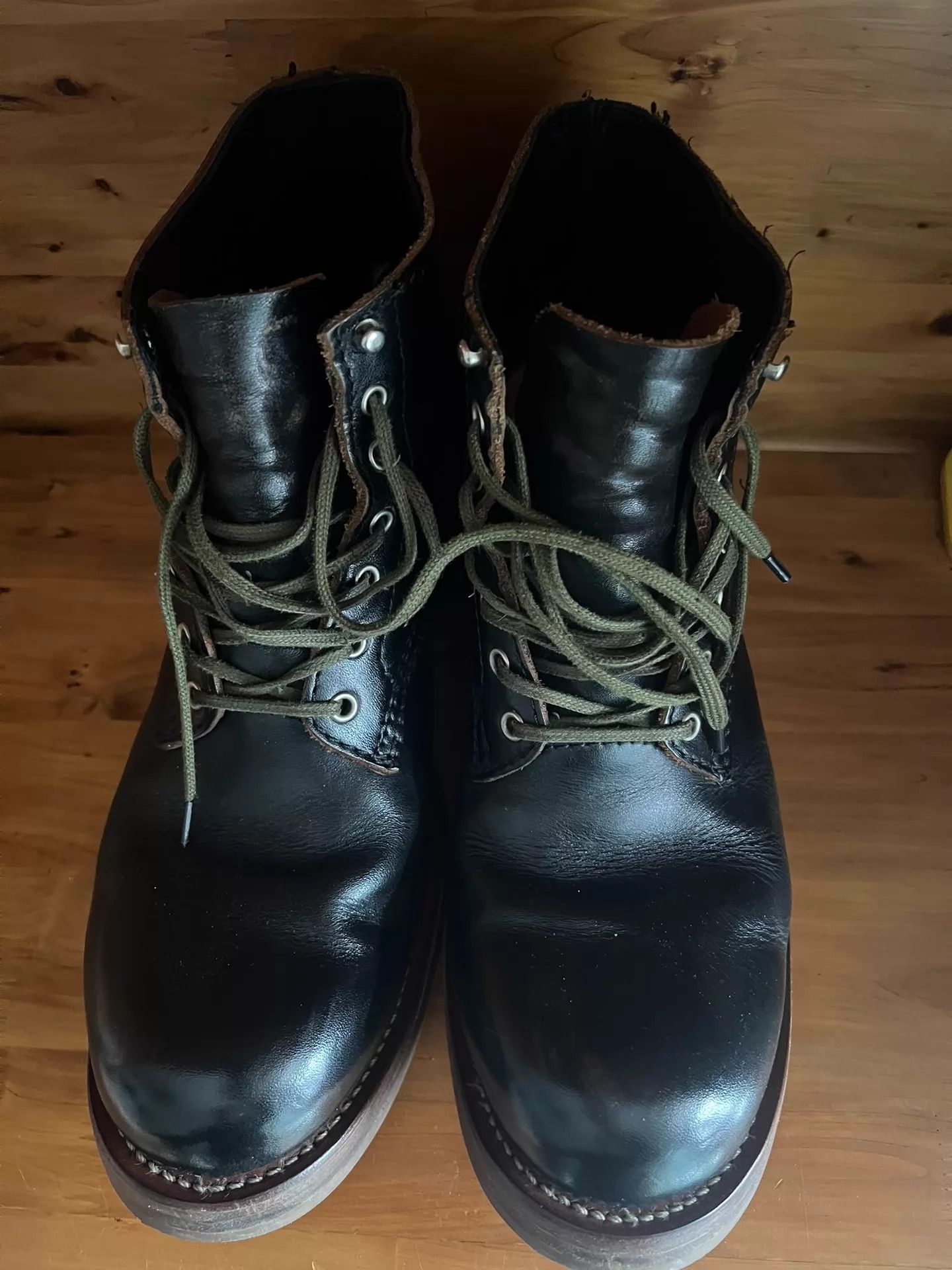 Addict Clothes Japan ADDICT CLOTHES Tea Core Leather Work Boots US9 Size US 9.5 / EU 42-43 - 5 Thumbnail