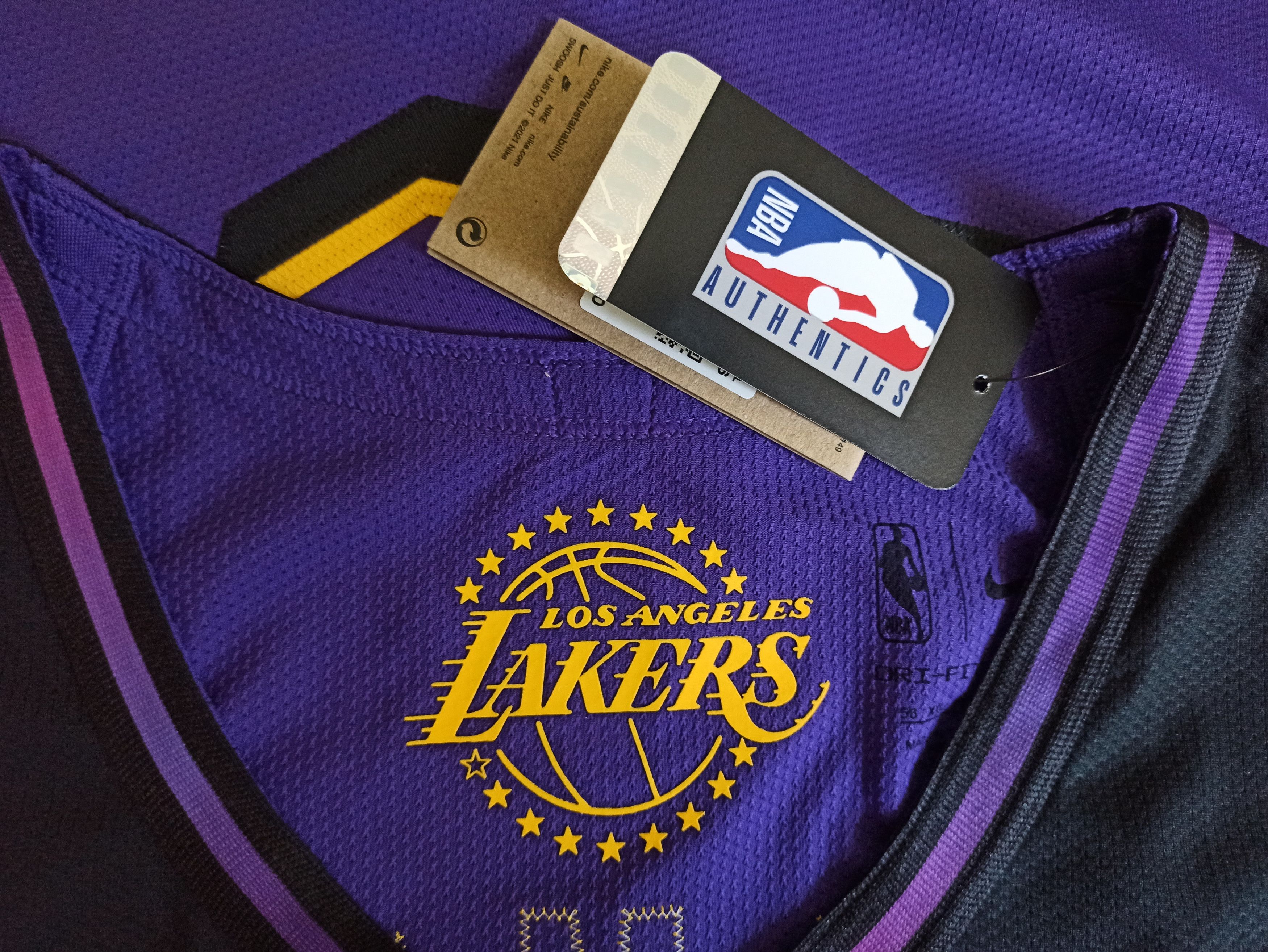 Nike LeBron James Los Angeles Lakers 2024/25 City Edition Size US XXL / EU 58 / 5 - 11 Thumbnail