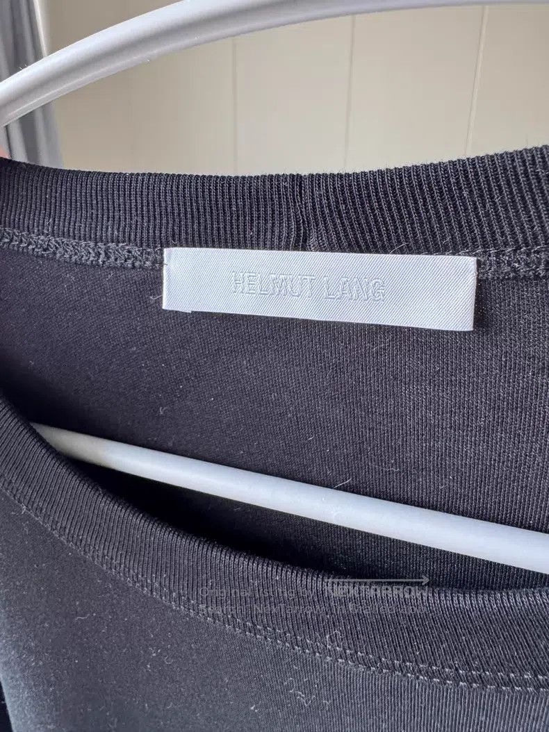 Helmut Lang Helmut Lang Solid Black Long Sleeve Size US M / EU 48-50 / 2 - 7 Thumbnail