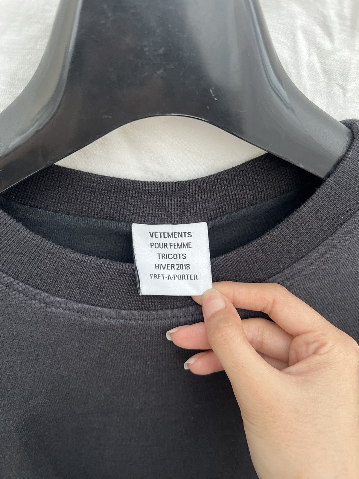 Vetements Vetements PARIS layered Tshirt dress Size US XS / EU 42 / 0 - 14 Thumbnail