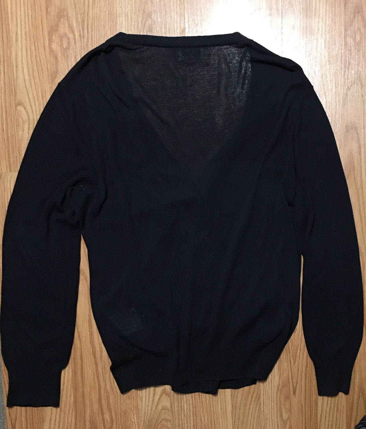 Acne Studios ACNE STUDIOS Cotton Black Oversize Sweater Cardigan Size M Size US M / EU 48-50 / 2 - 3 Thumbnail