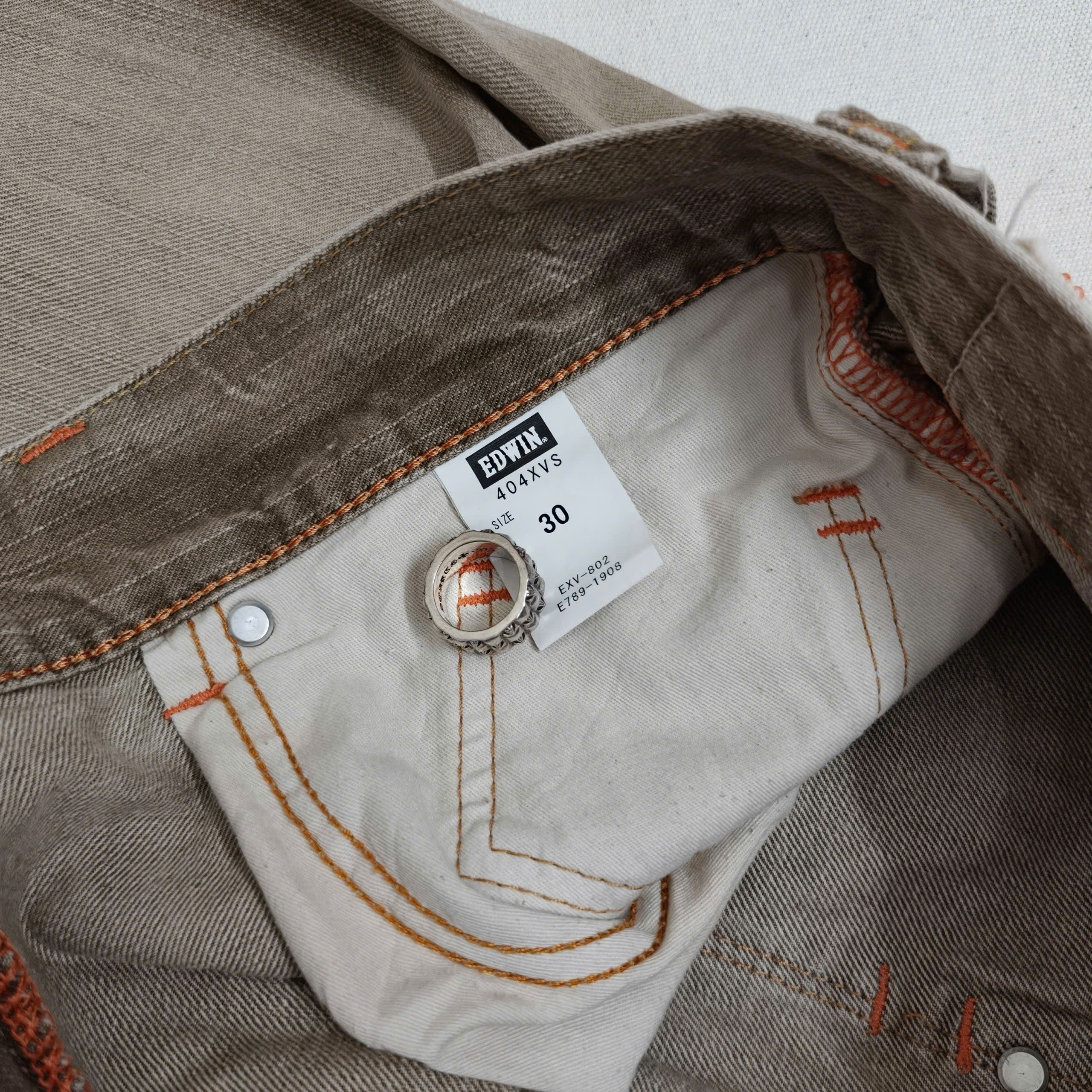 Edwin Edwin 404XVS "XU-S" Exclusive Vintage Jeans - Size 30 Size US 30 / EU 46 - 7 Thumbnail
