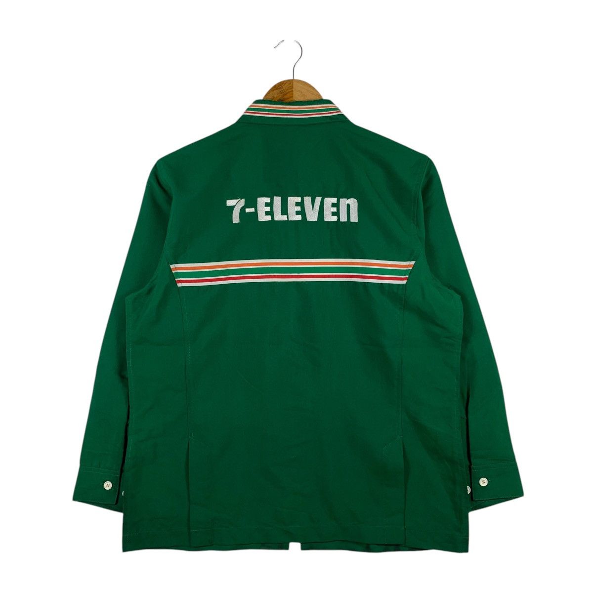 Vintage 7-ELEVEN 7E Seven 11 Supermarket Convenience Store Workwear Size US M / EU 48-50 / 2 - 5 Thumbnail