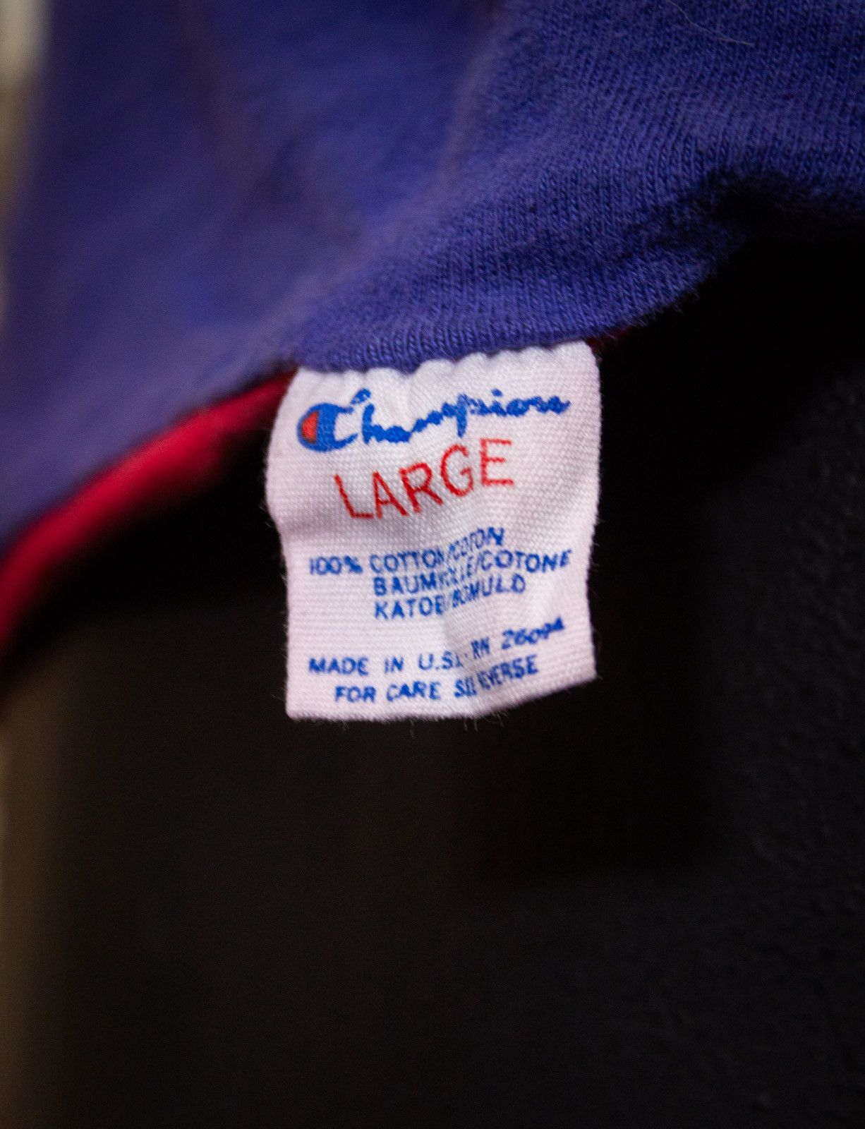 Vintage Vintage Champion 2 Layer T Shirt 80s Size US M / EU 48-50 / 2 - 2 Thumbnail