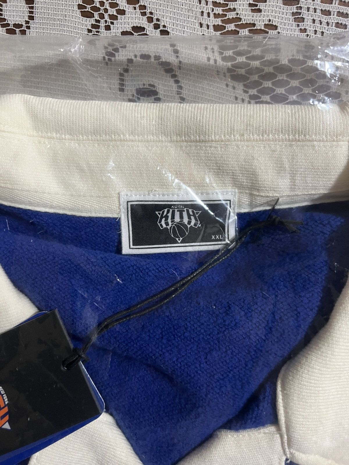 Kith Kith for the New York Knicks Ball Nelson Collared Pullover Size US XXL / EU 58 / 5 - 10 Thumbnail