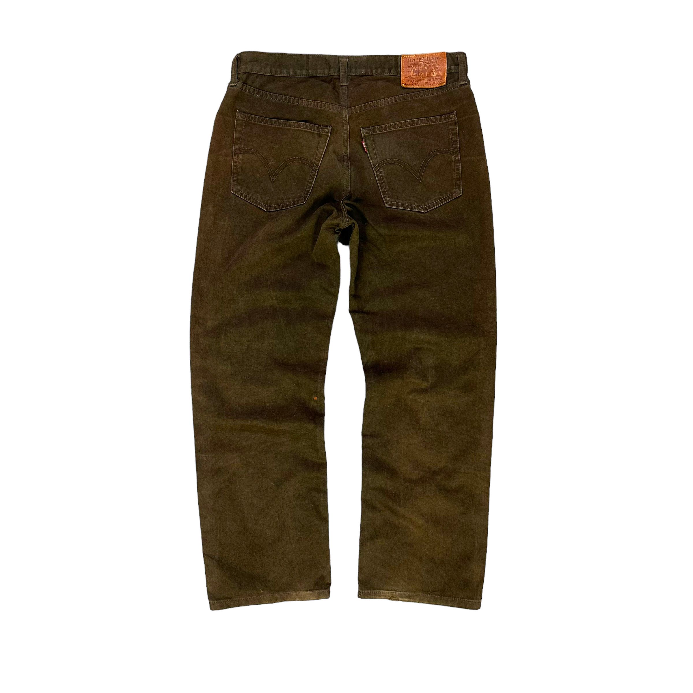 Levi's LEVIS LOT 702 BROWN DENIM PANT #8078-201 Size US 33 - 10 Thumbnail