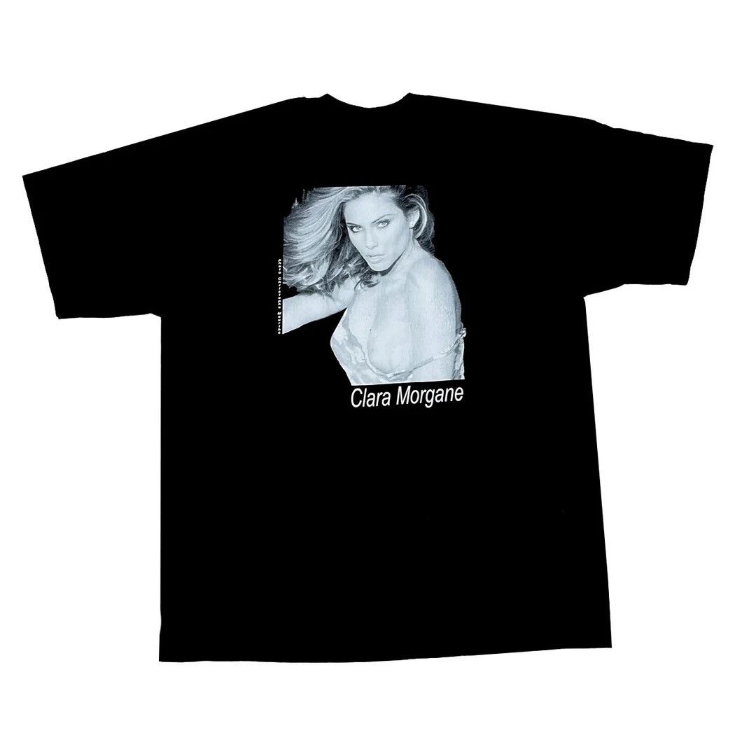 Vintage Clara Morgane 1990s Vintage XXX Movie Promo Website T-Shirt |  Grailed