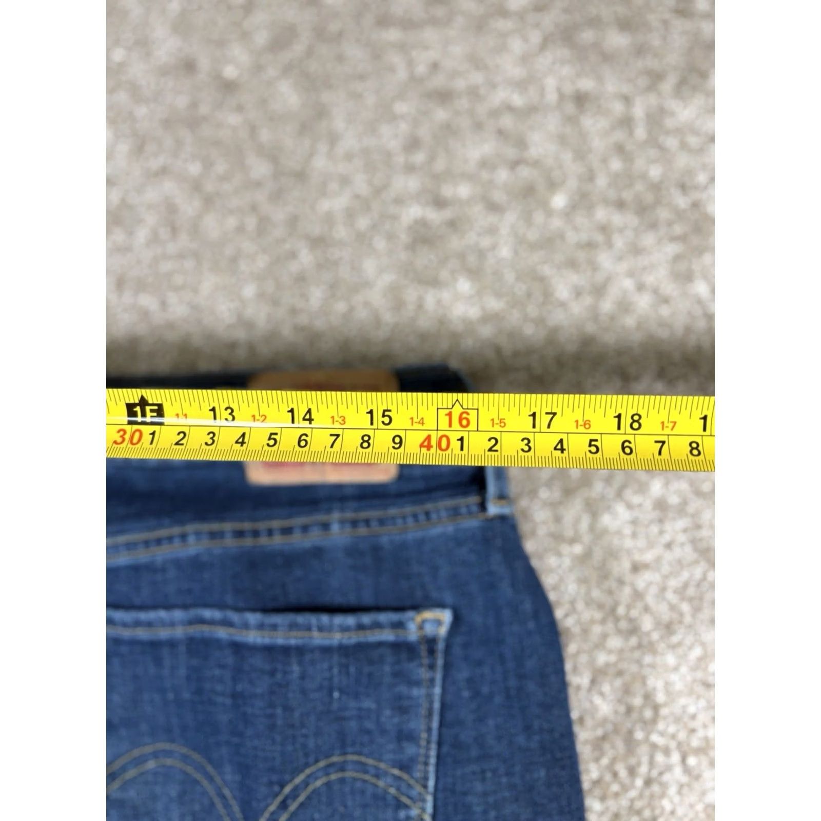 Levi's VINTAGE Levi’s Women’s Classic Straight Jeans Shirt? Size 24" / US 00 / IT 34 - 8 Thumbnail