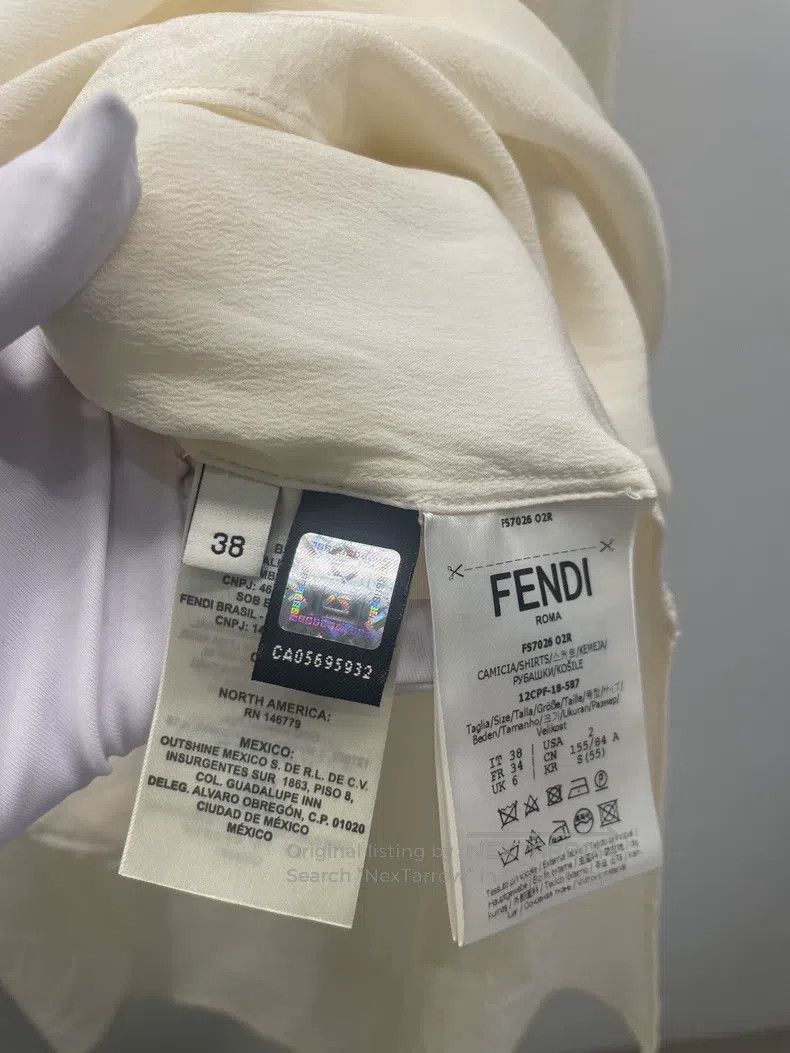 Other Fendi Beige Shirt Size XS / US 0-2 / IT 36-38 - 2 Thumbnail