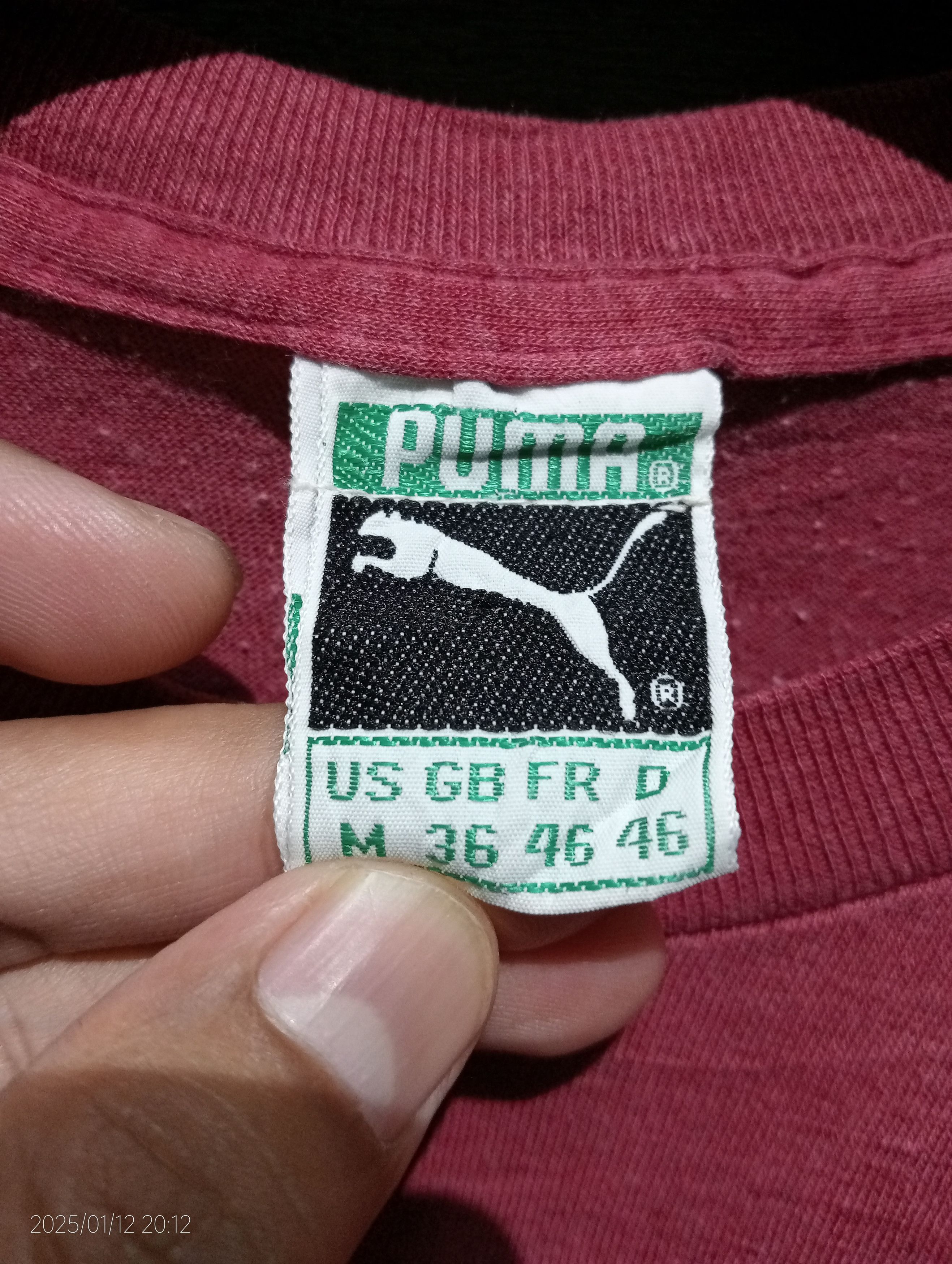 Puma Vintage 1982 Puma Single Stitch Tee Made in USA Very Rare Size US M / EU 48-50 / 2 - 2 Thumbnail