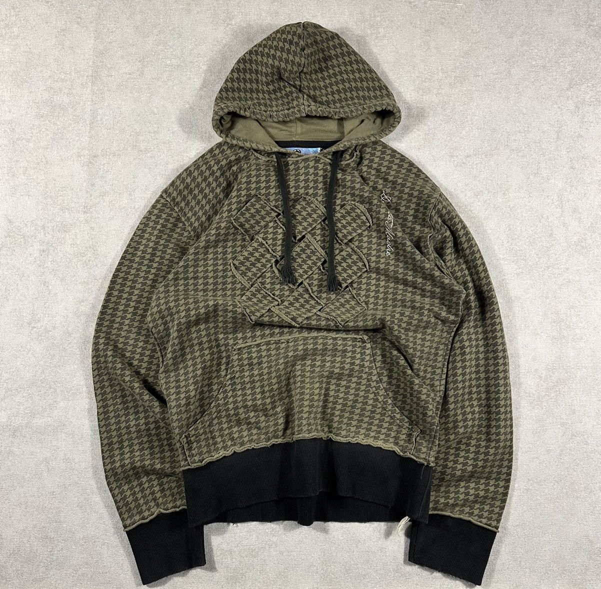 Other De Puta Madre 69 Distressed Check Hoodie Size US S / EU 44-46 / 1 - 1 Thumbnail