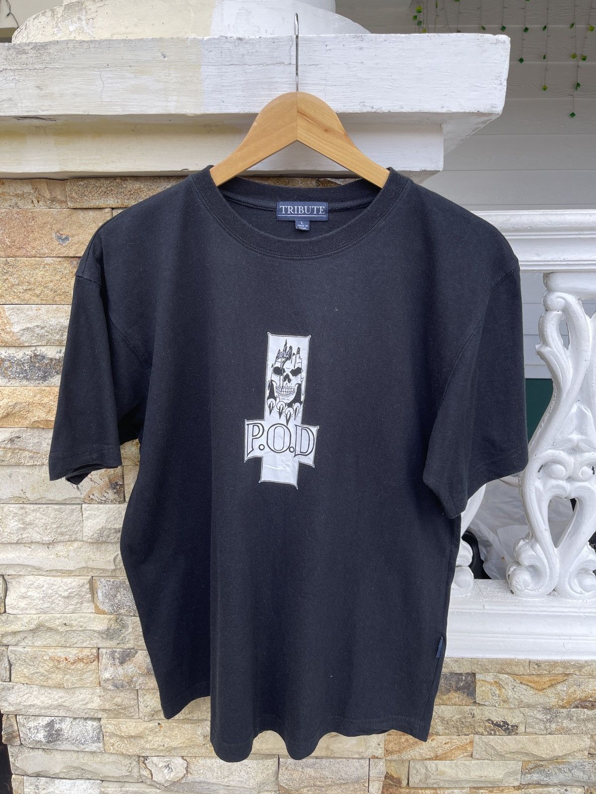 Band Tees × Vintage Last Drop🔥Rare🔥Vintage P.O.D Band T-Shirt Size US L / EU 52-54 / 3 - 3 Thumbnail