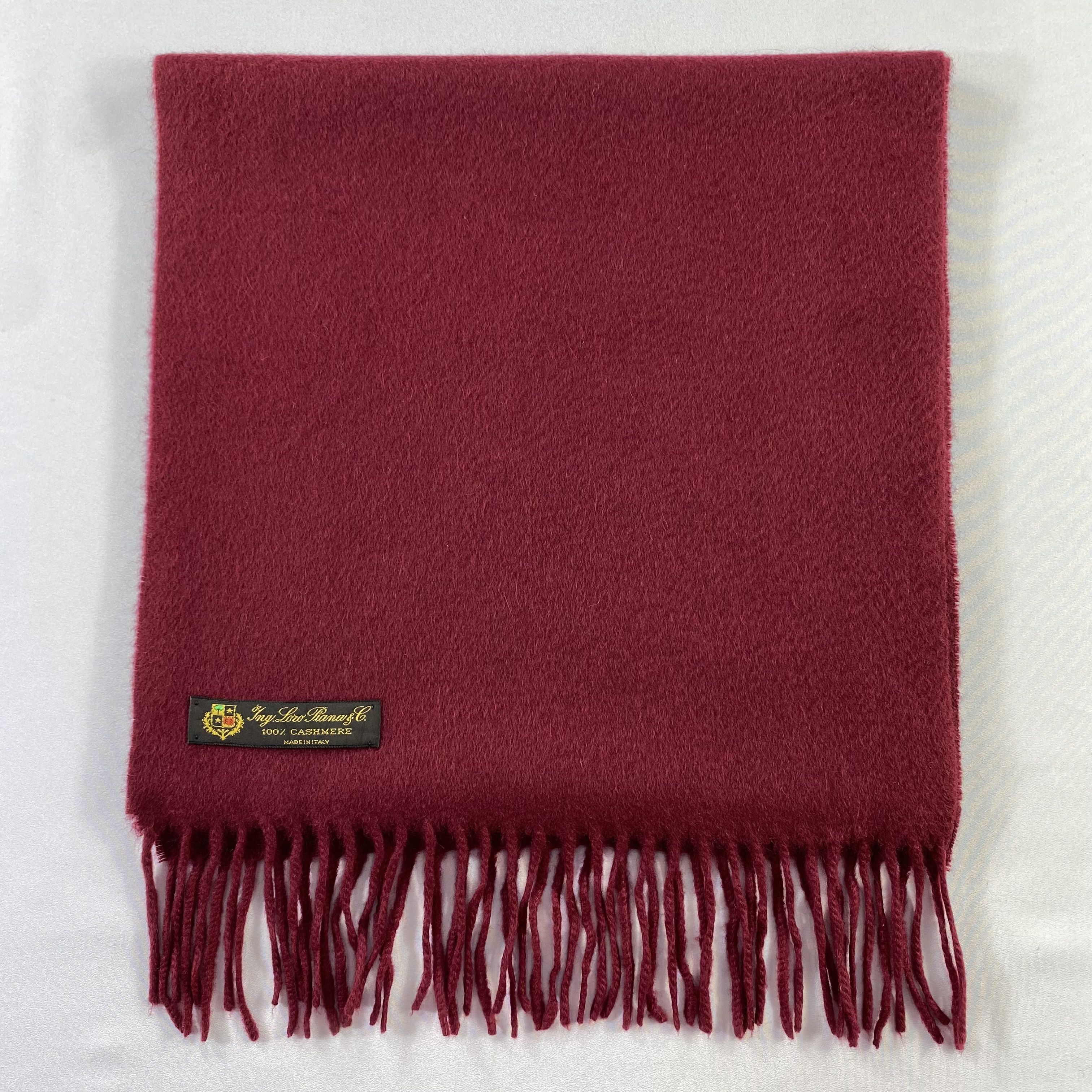 Loro Piana × Vintage Loro Piana Scarf Neck Wrap Wool Muffler Size ONE SIZE - 2 Thumbnail