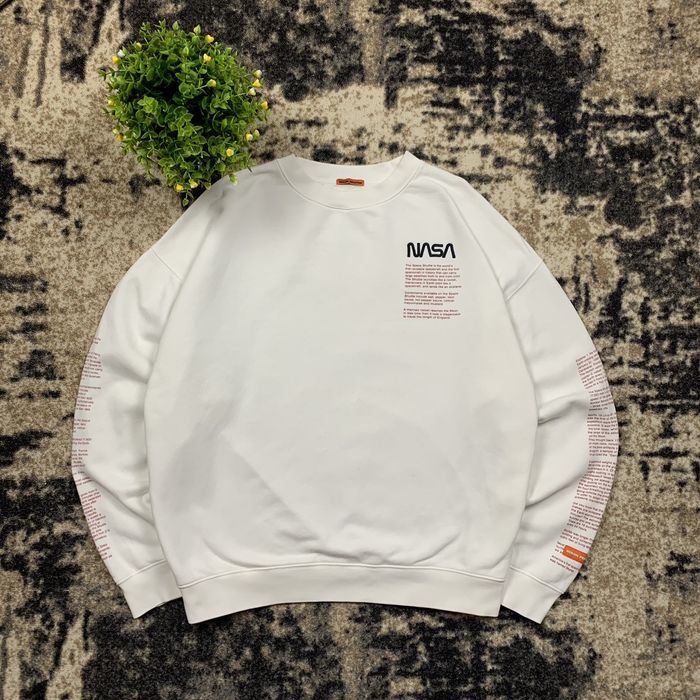 Heron preston x nasa hoodie cheap