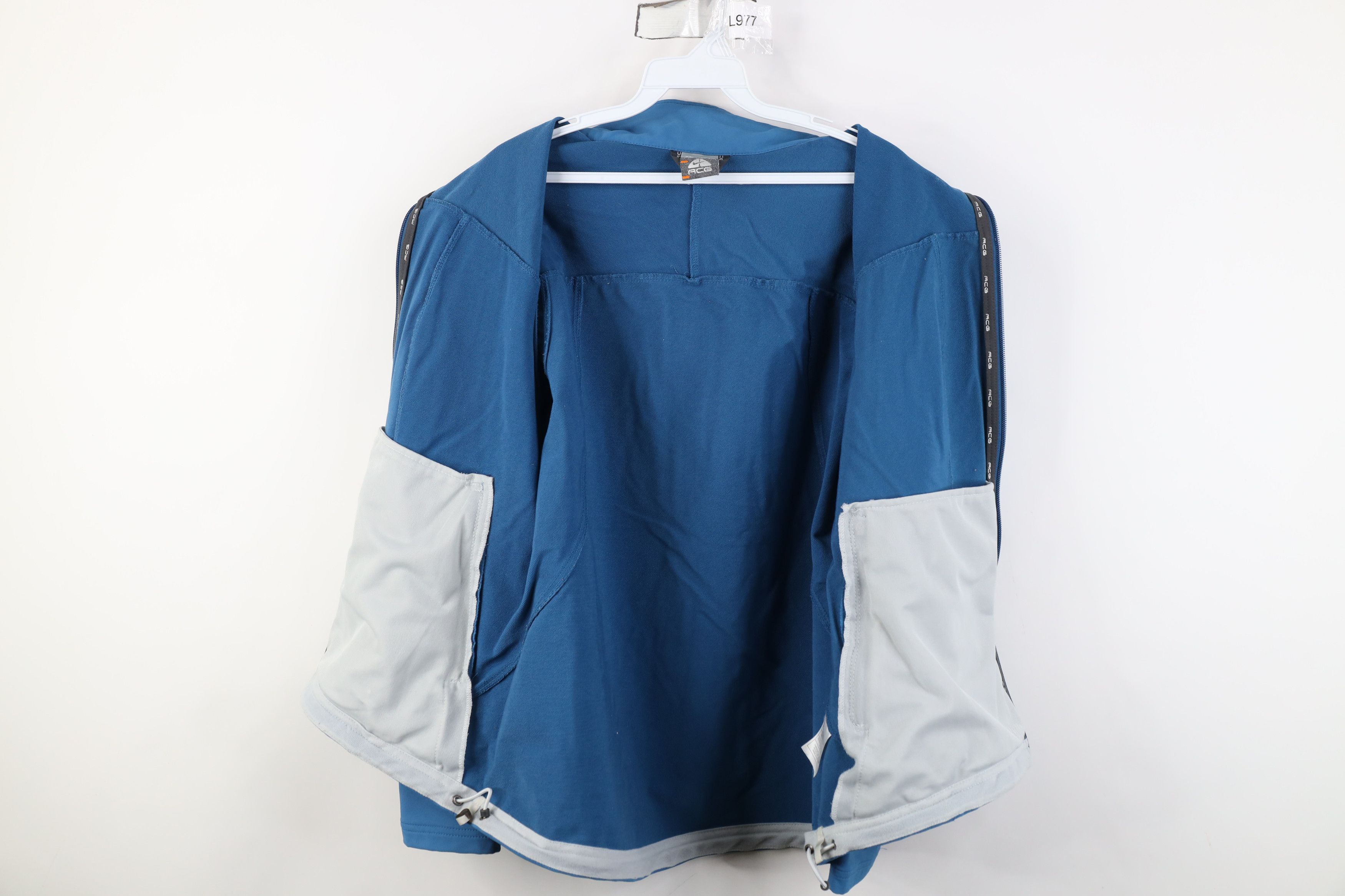 Nike Vintage Nike ACG Mini Swoosh Soft Shell Full Zip Jacket Size XL / US 12-14 / IT 48-50 - 12 Thumbnail