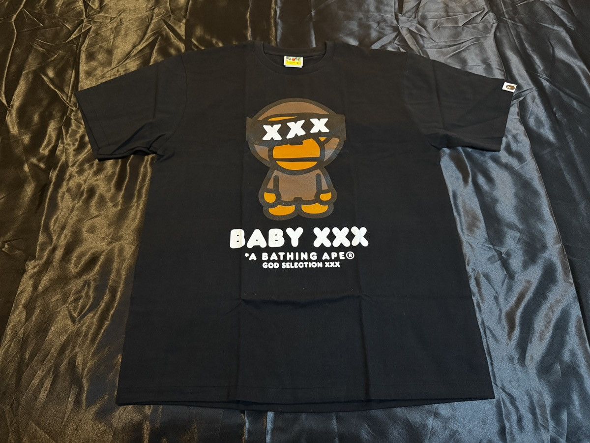 Bape x God Selection XXX Baby Milo Tee XL